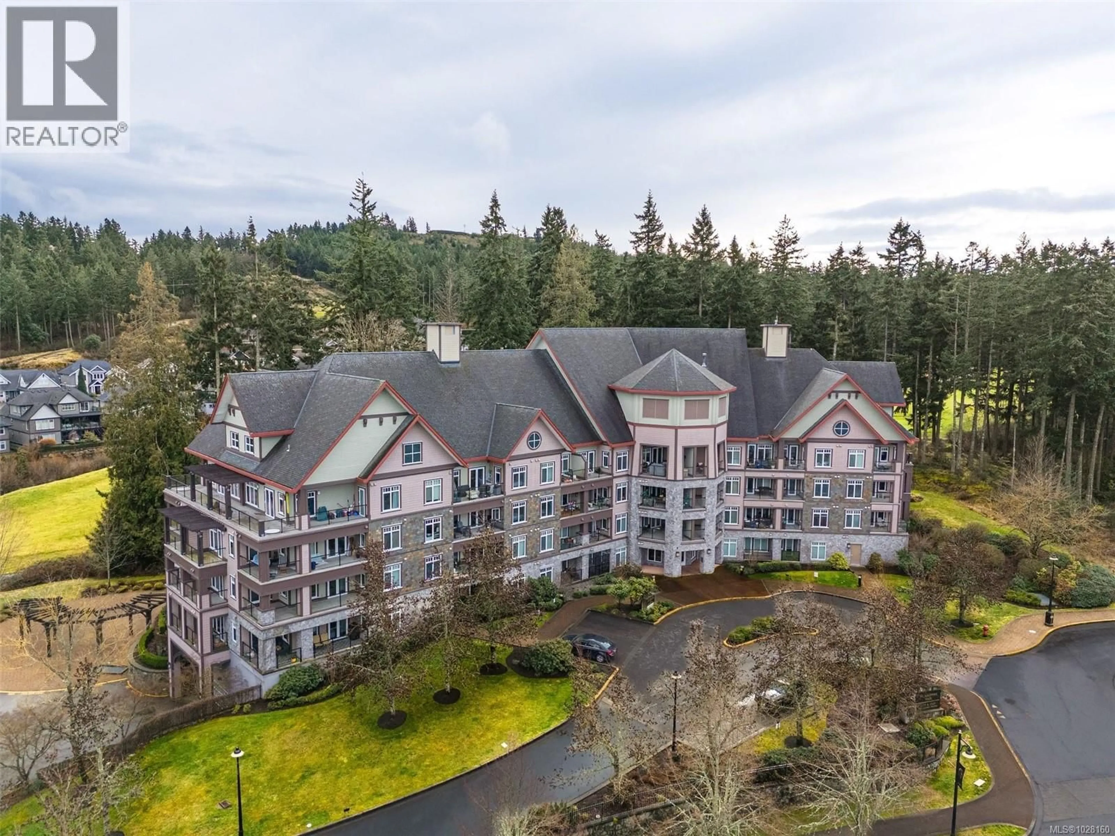 A pic from outside/outdoor area/front of a property/back of a property/a pic from drone, unknown for 419 - 1395 BEAR MOUNTAIN PARKWAY, Langford British Columbia V9B0E1