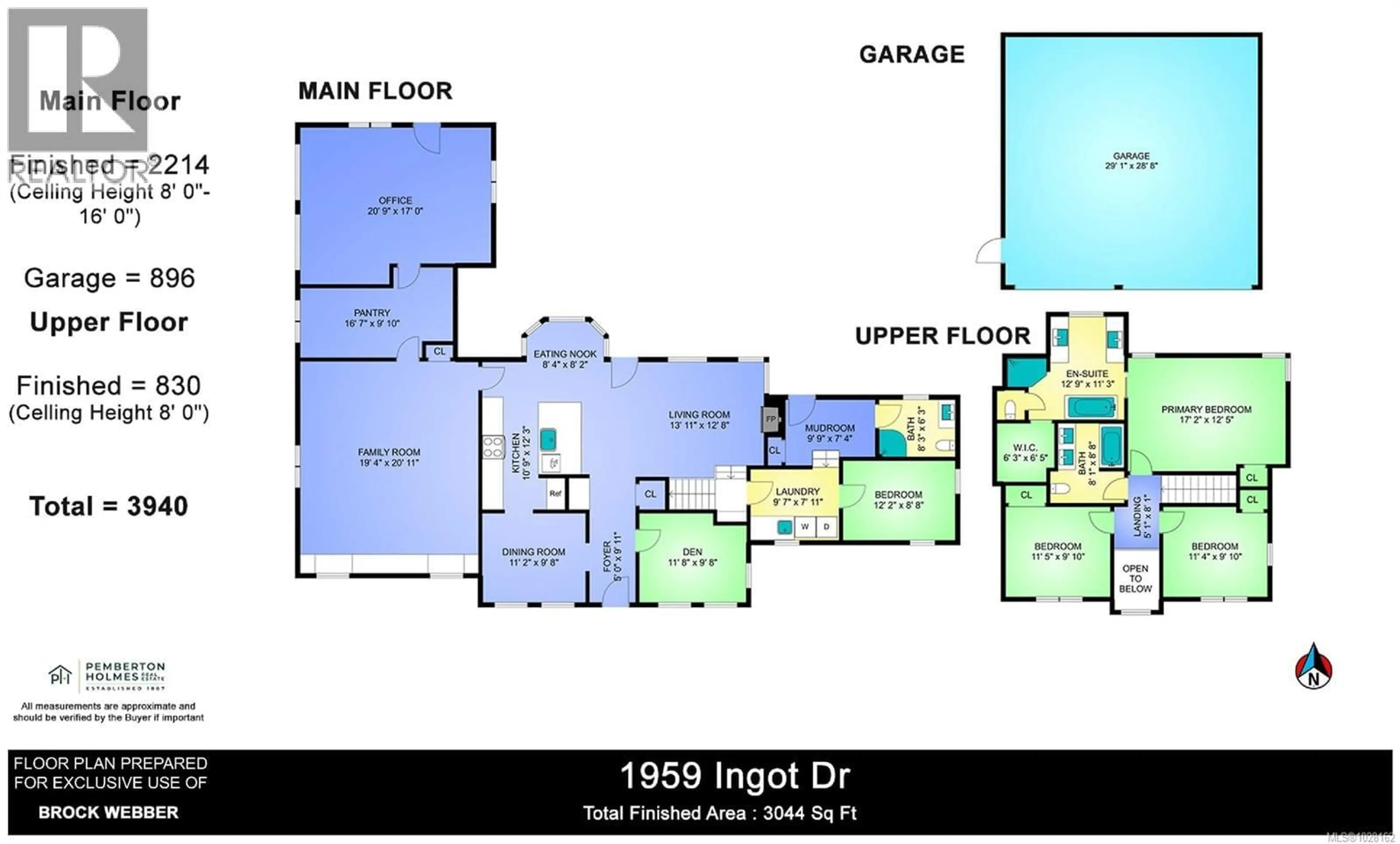 Floor plan for 1959 INGOT DRIVE, Cobble Hill British Columbia V0R1L6