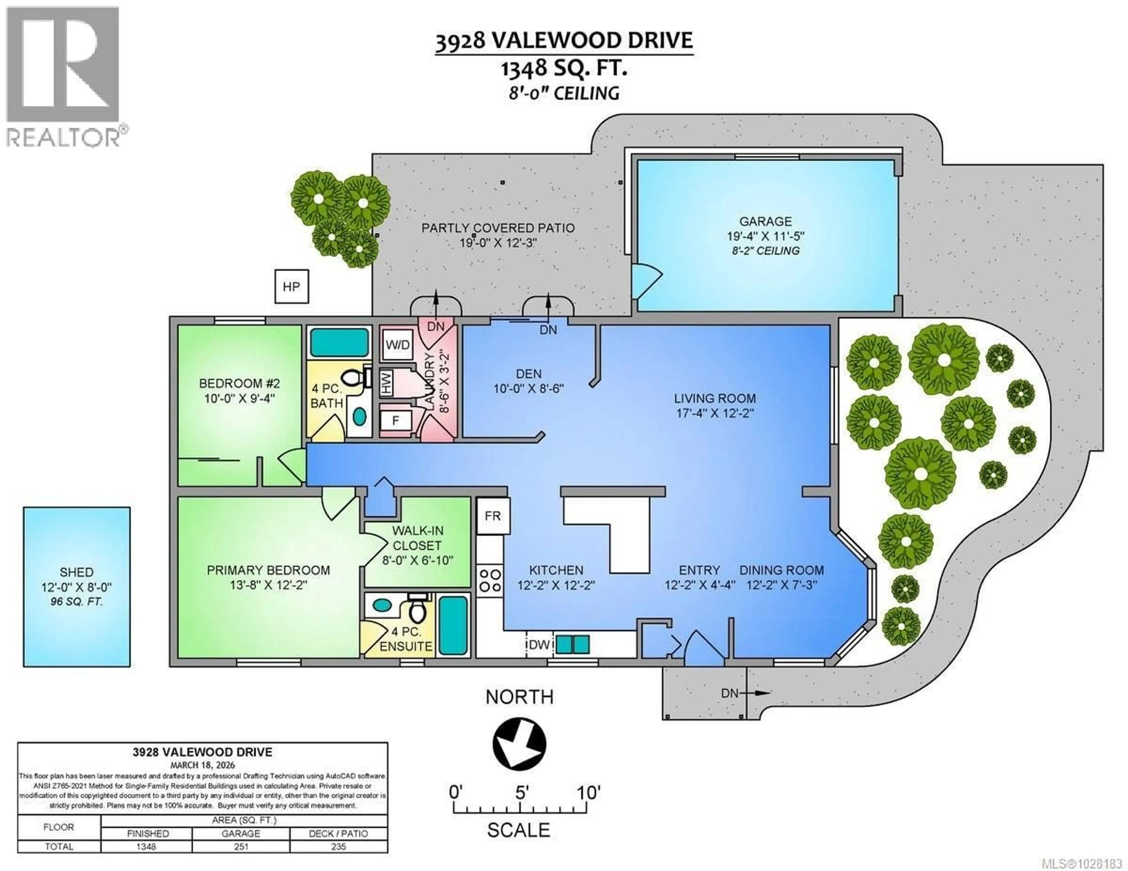 Floor plan for 3928 VALEWOOD DRIVE, Nanaimo British Columbia V9T6B9
