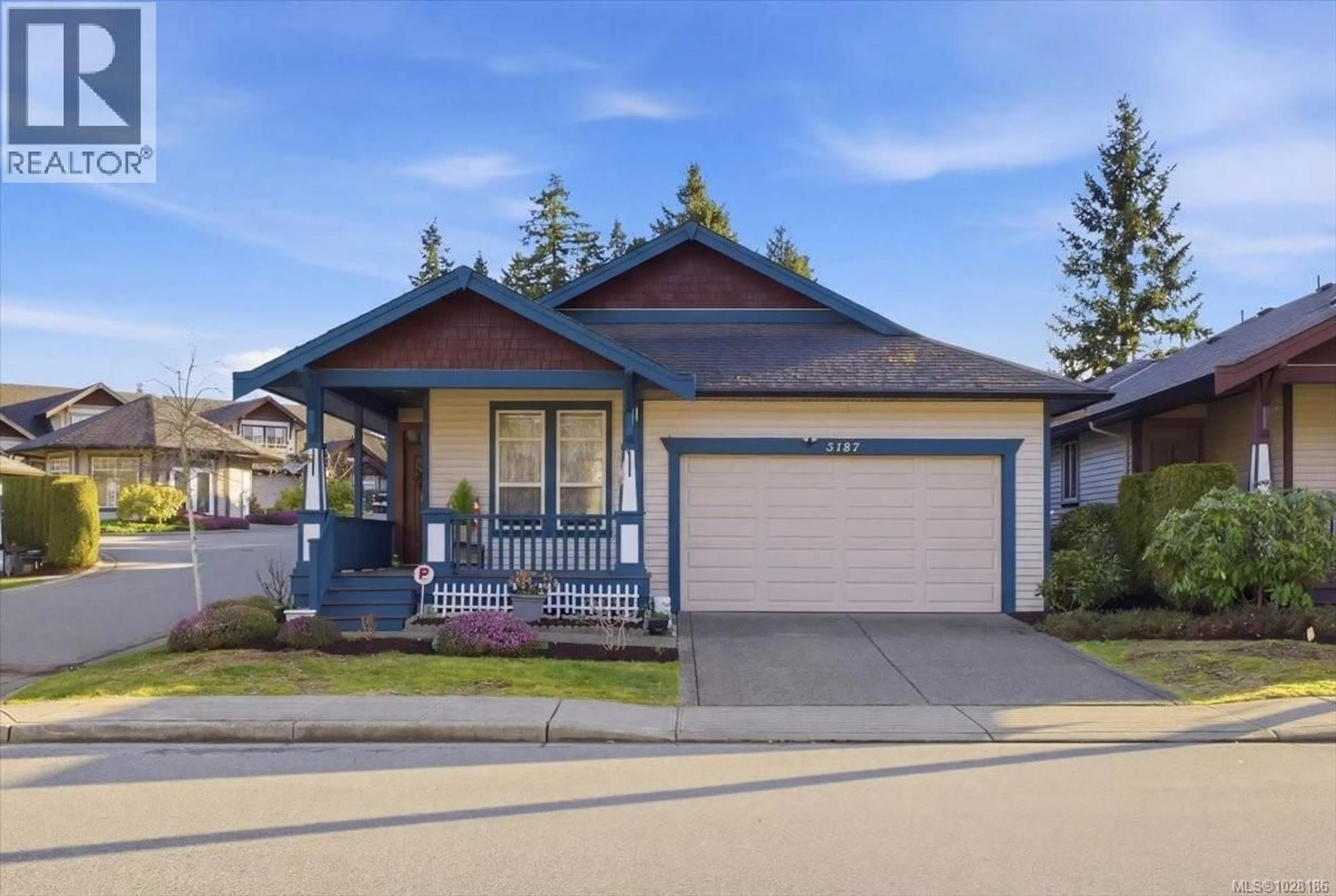 Home with vinyl exterior material, street for 5187 DUNSTER ROAD, Nanaimo British Columbia V9T3V1