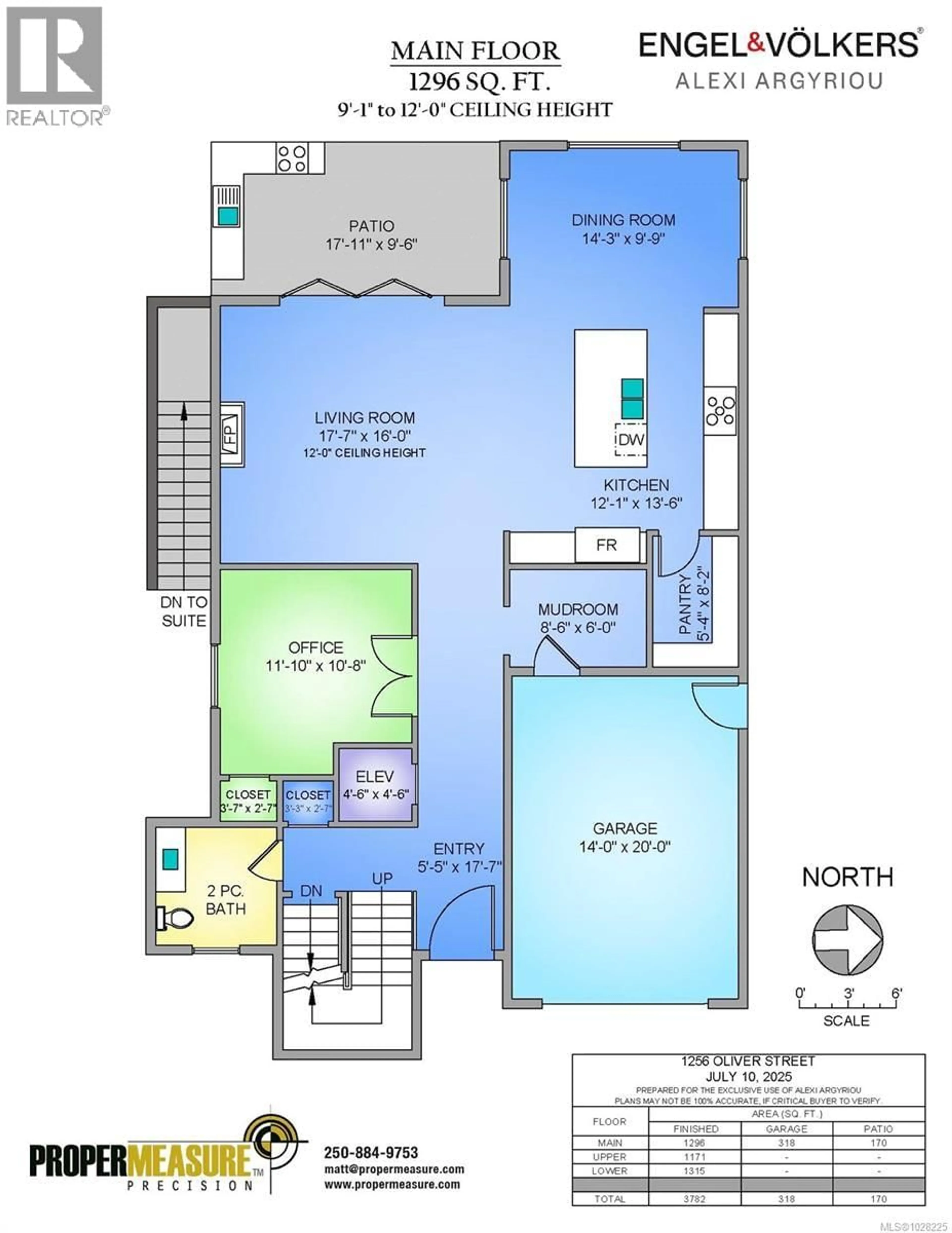 Floor plan for 1256 OLIVER STREET, Oak Bay British Columbia V8S4W9