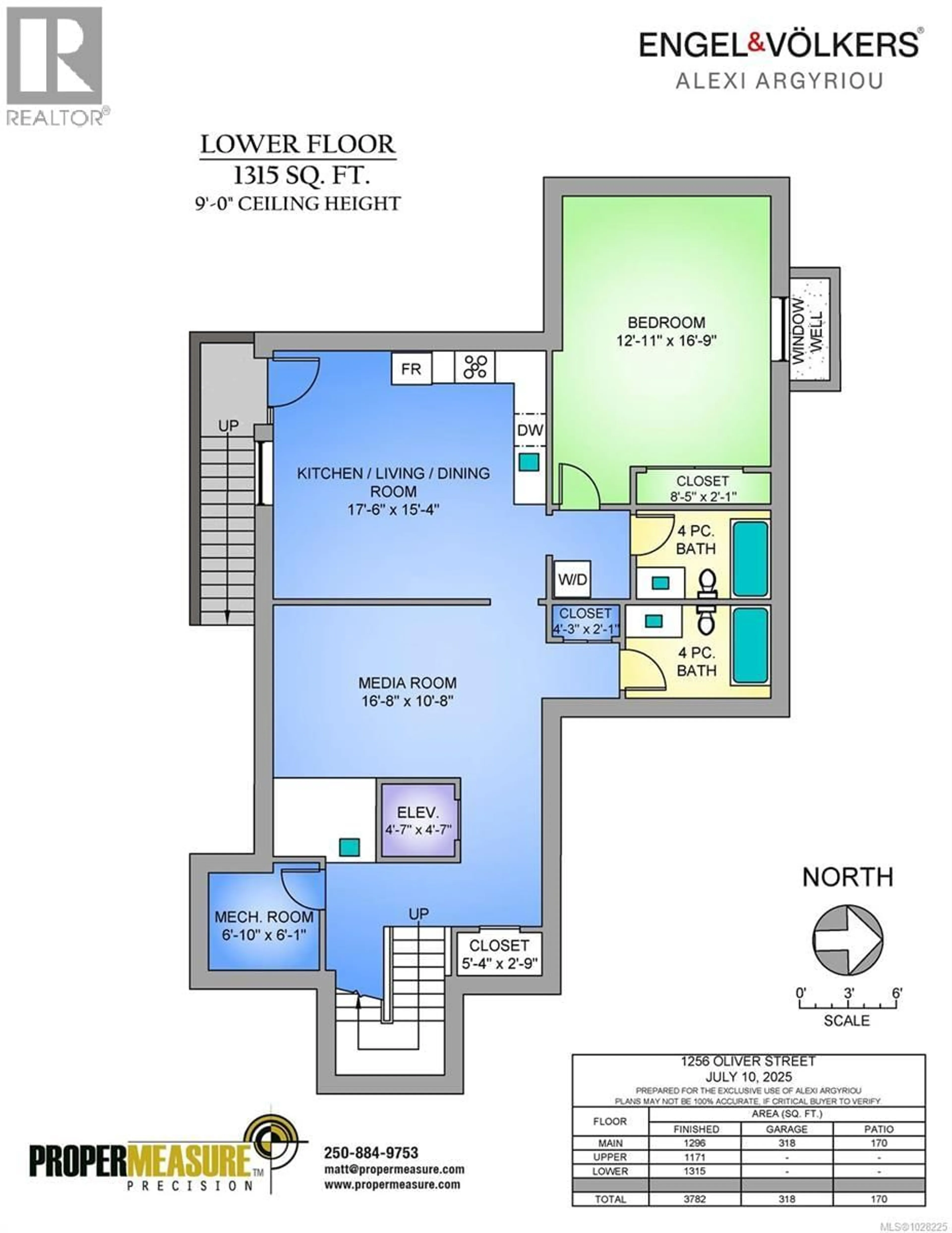 Floor plan for 1256 OLIVER STREET, Oak Bay British Columbia V8S4W9
