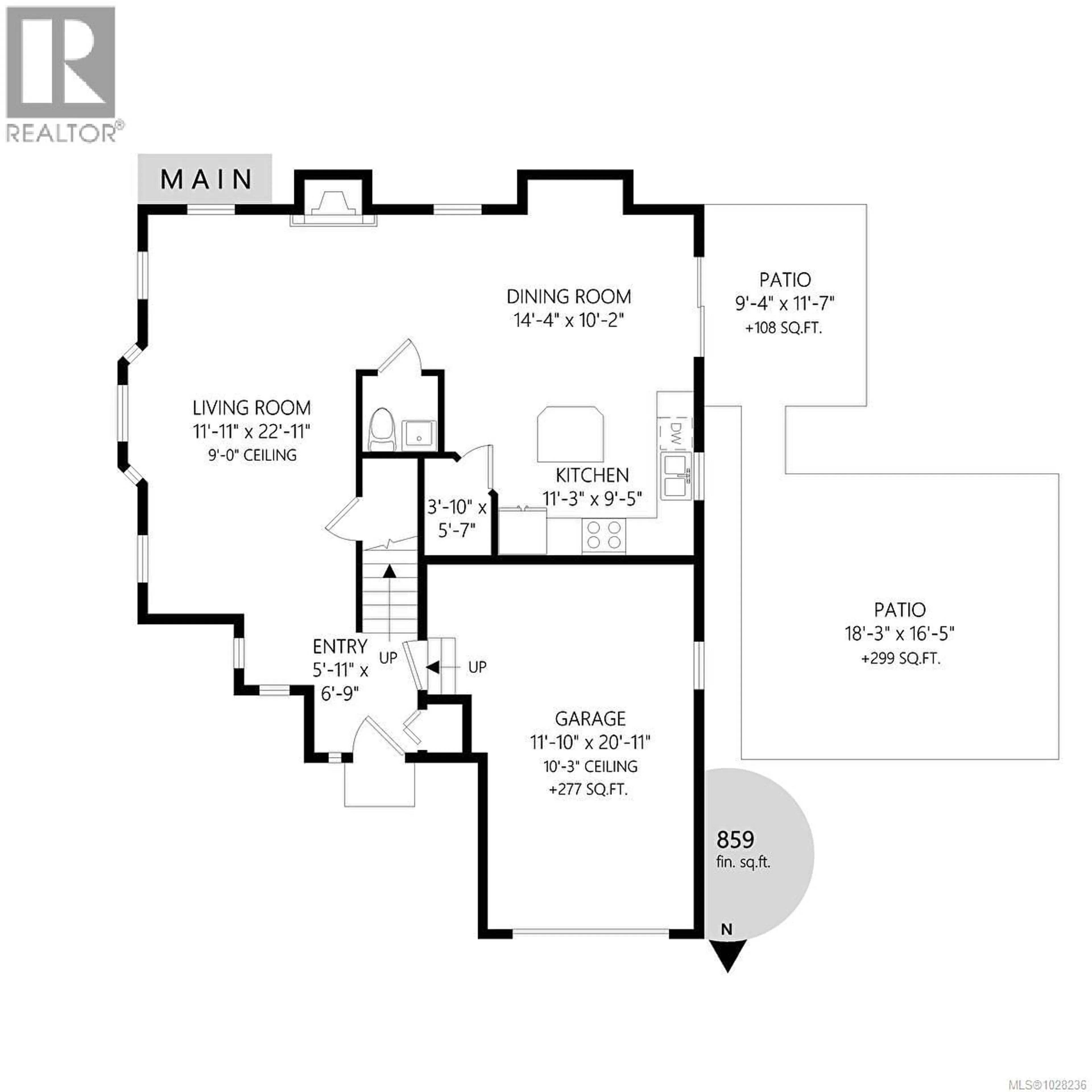 Floor plan for 1 - 3085 SHERMAN ROAD, Duncan British Columbia V9L2C1