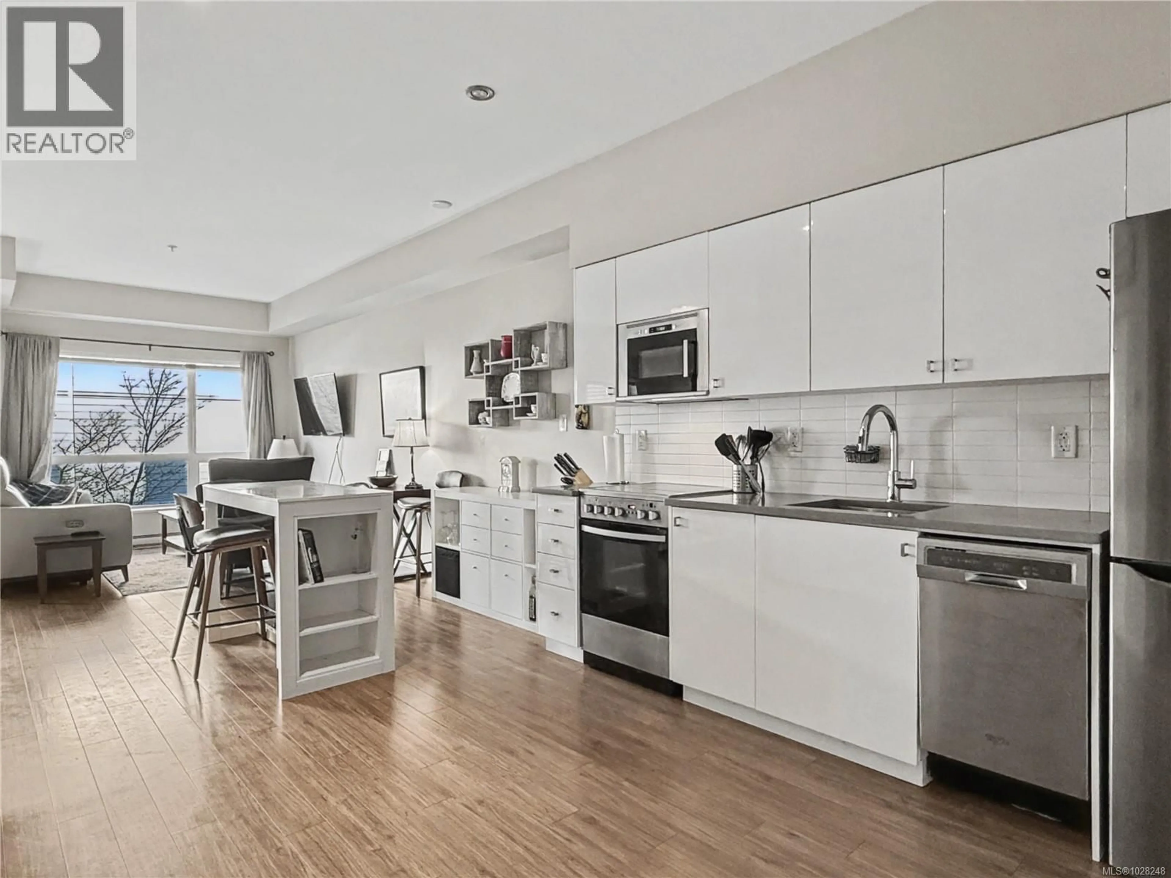 Open concept kitchen, unknown for 201 - 785 TYEE ROAD, Victoria British Columbia V9A7R5