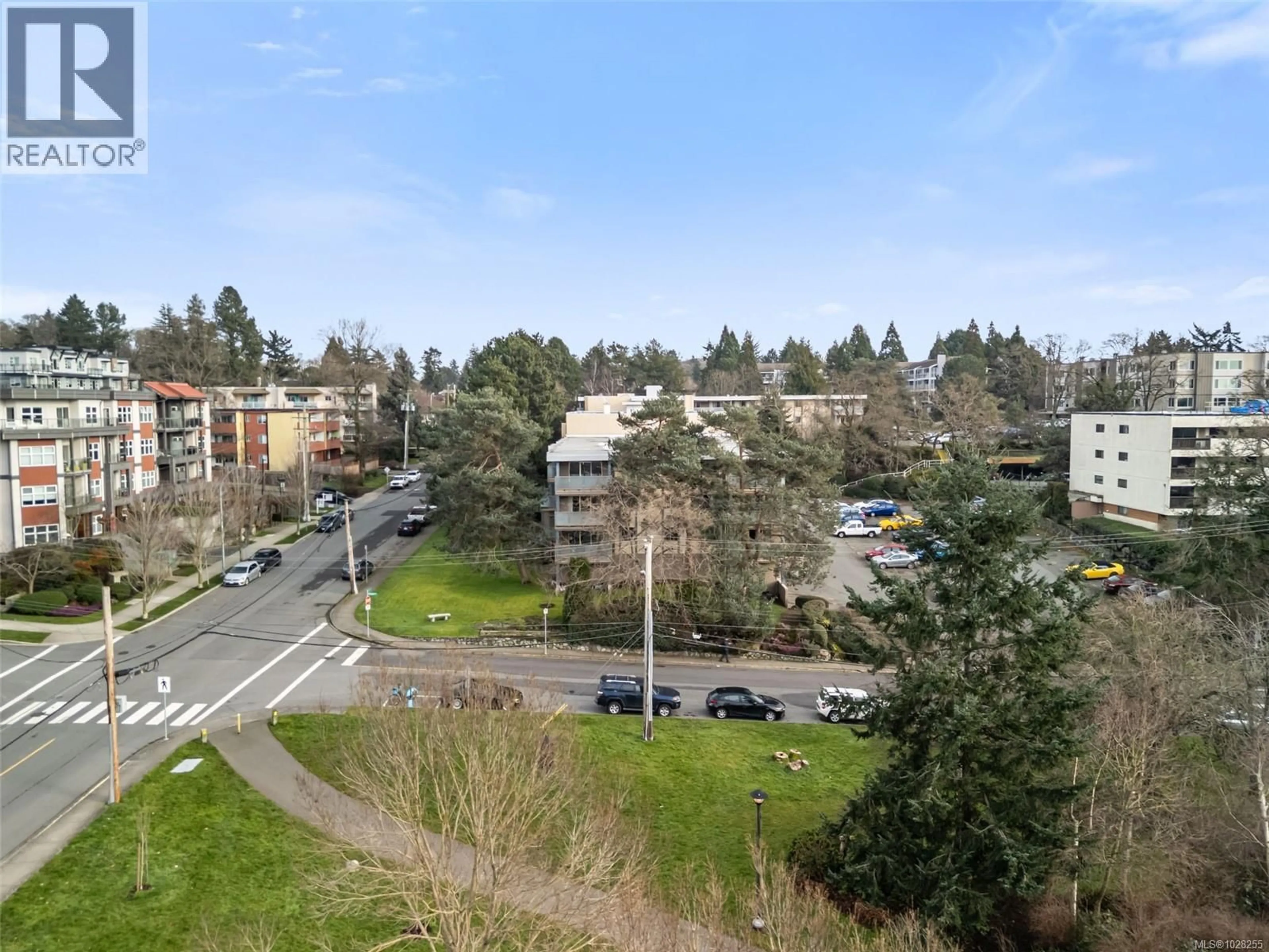 A pic from outside/outdoor area/front of a property/back of a property/a pic from drone, city buildings view from balcony for 227 - 1025 INVERNESS ROAD, Saanich British Columbia V8X2S2