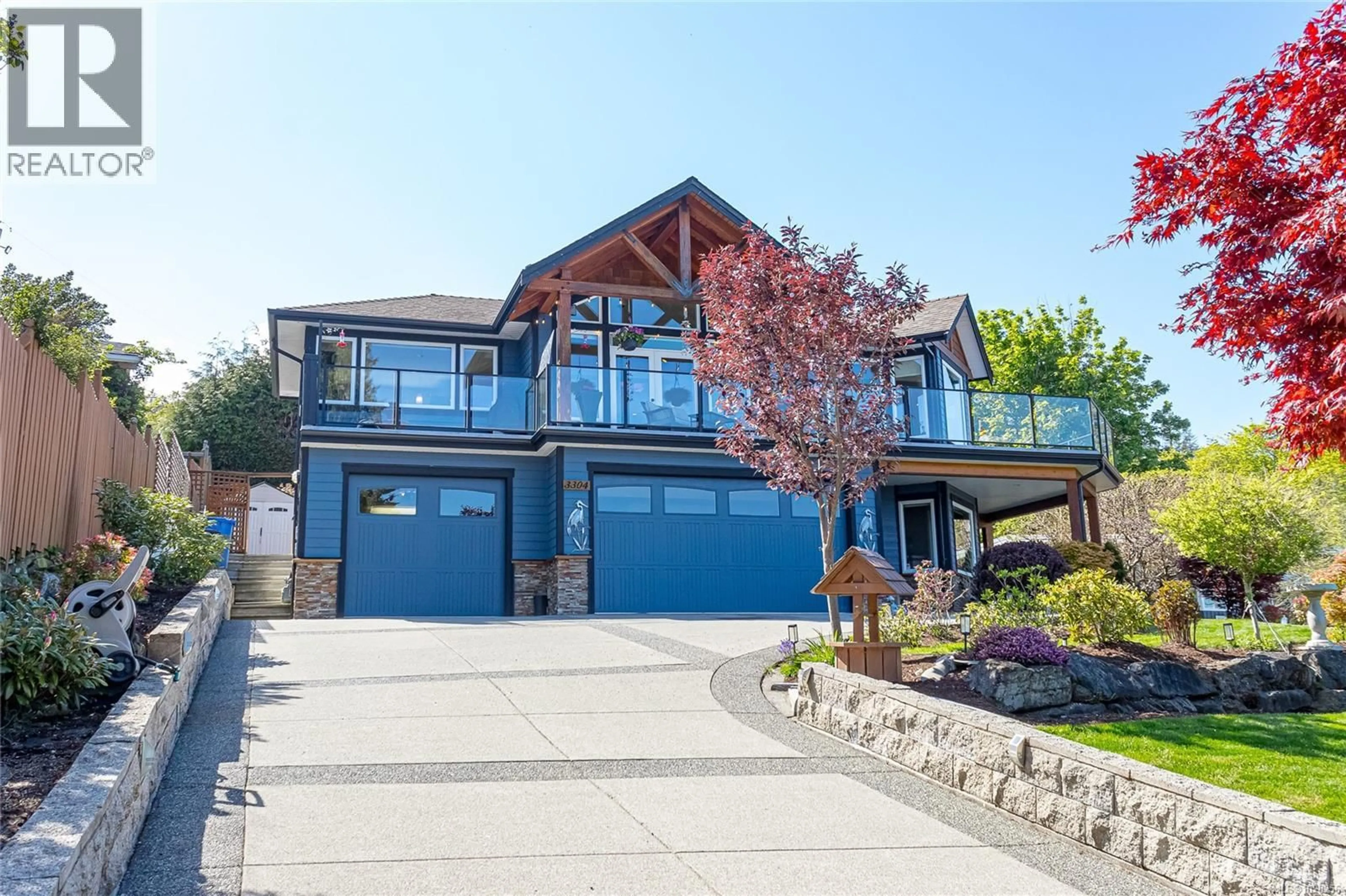 Home with vinyl exterior material, water/lake/river/ocean view for 3304 CHEMOY ROAD, Chemainus British Columbia V0R1K2