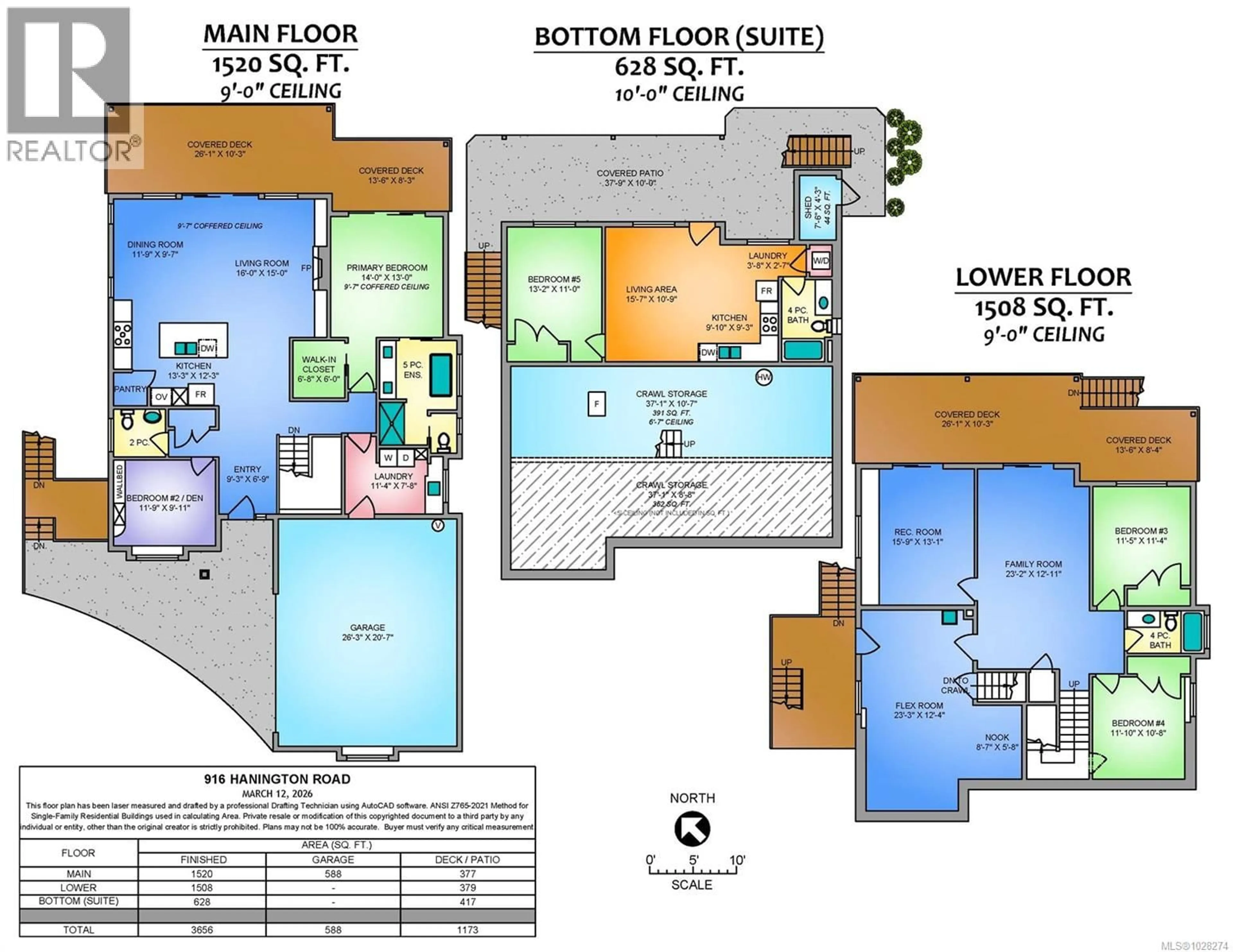 Floor plan for 916 HANINGTON ROAD, Ladysmith British Columbia V9G0A4
