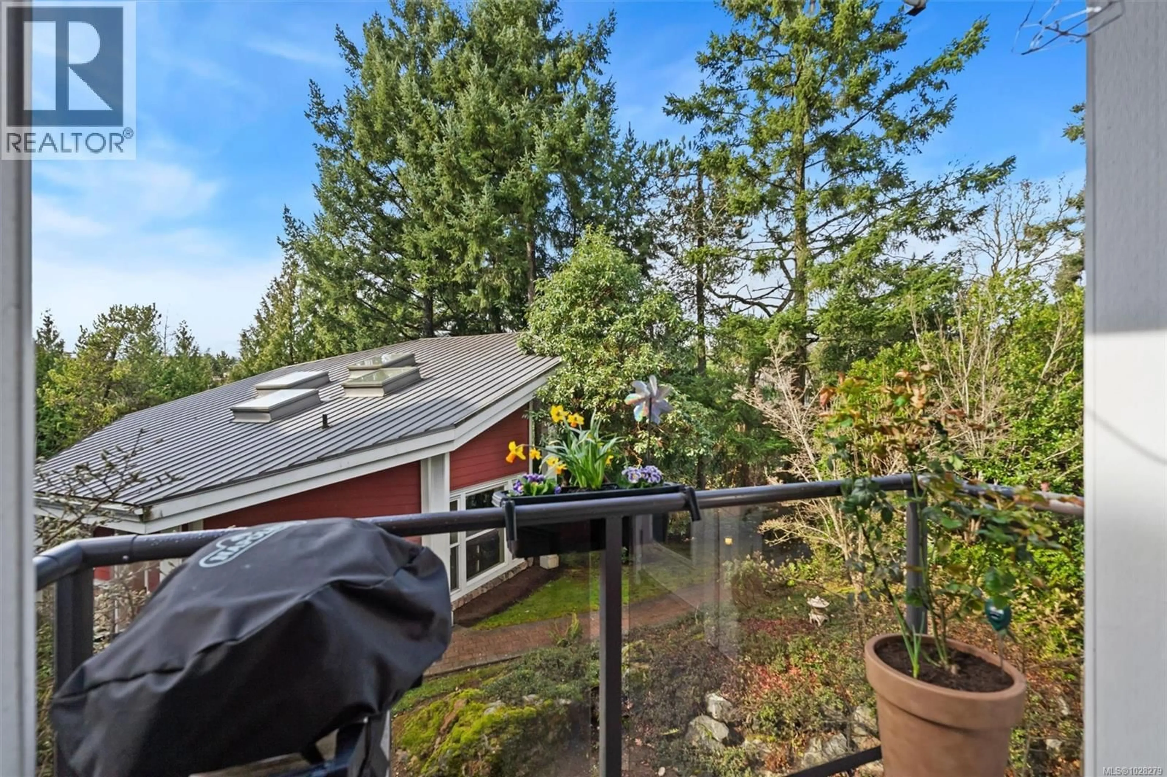 Patio, forest/trees view for 211 - 866 BROCK AVENUE, Langford British Columbia V9B0H2