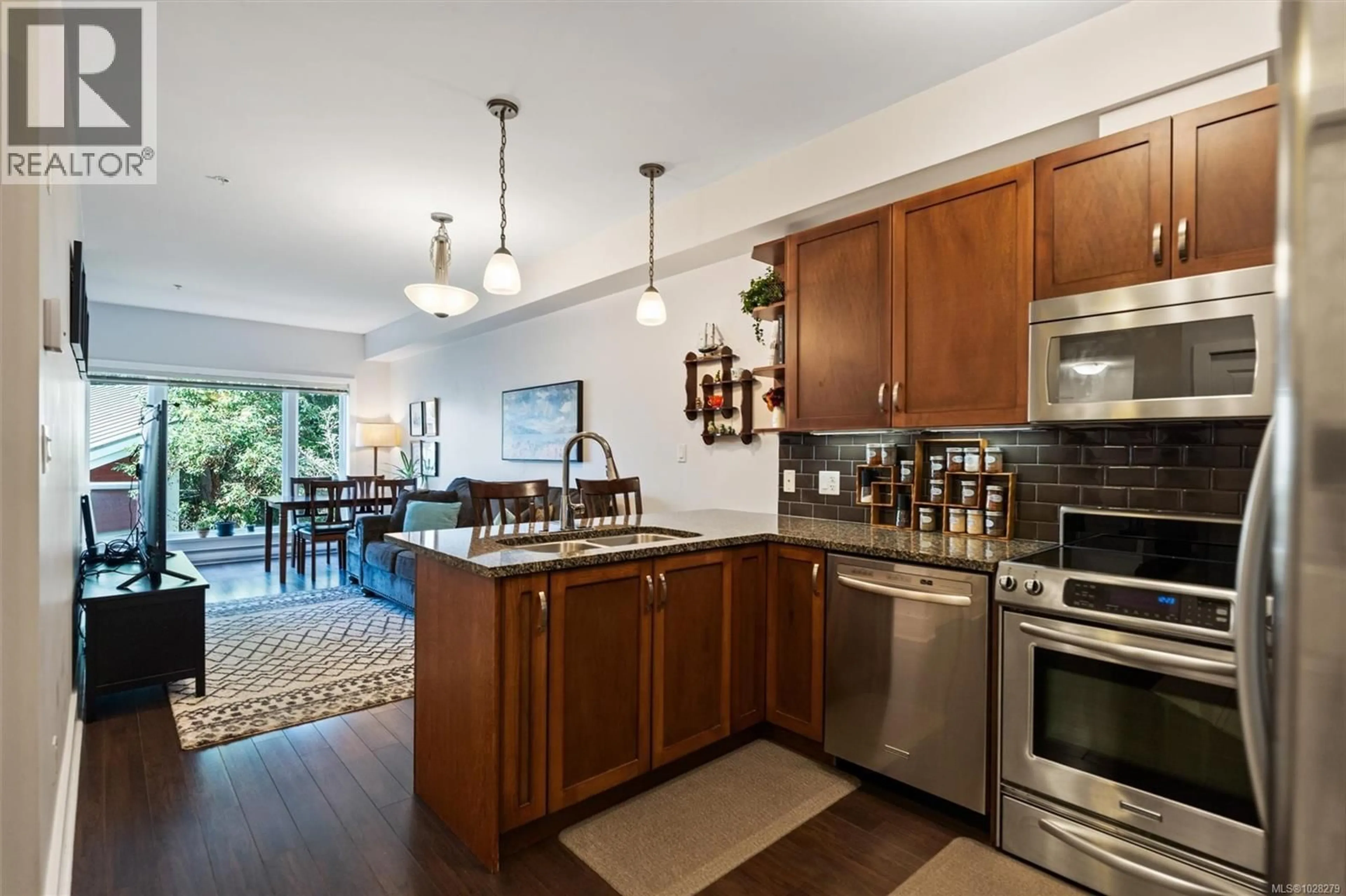 Open concept kitchen, unknown for 211 - 866 BROCK AVENUE, Langford British Columbia V9B0H2
