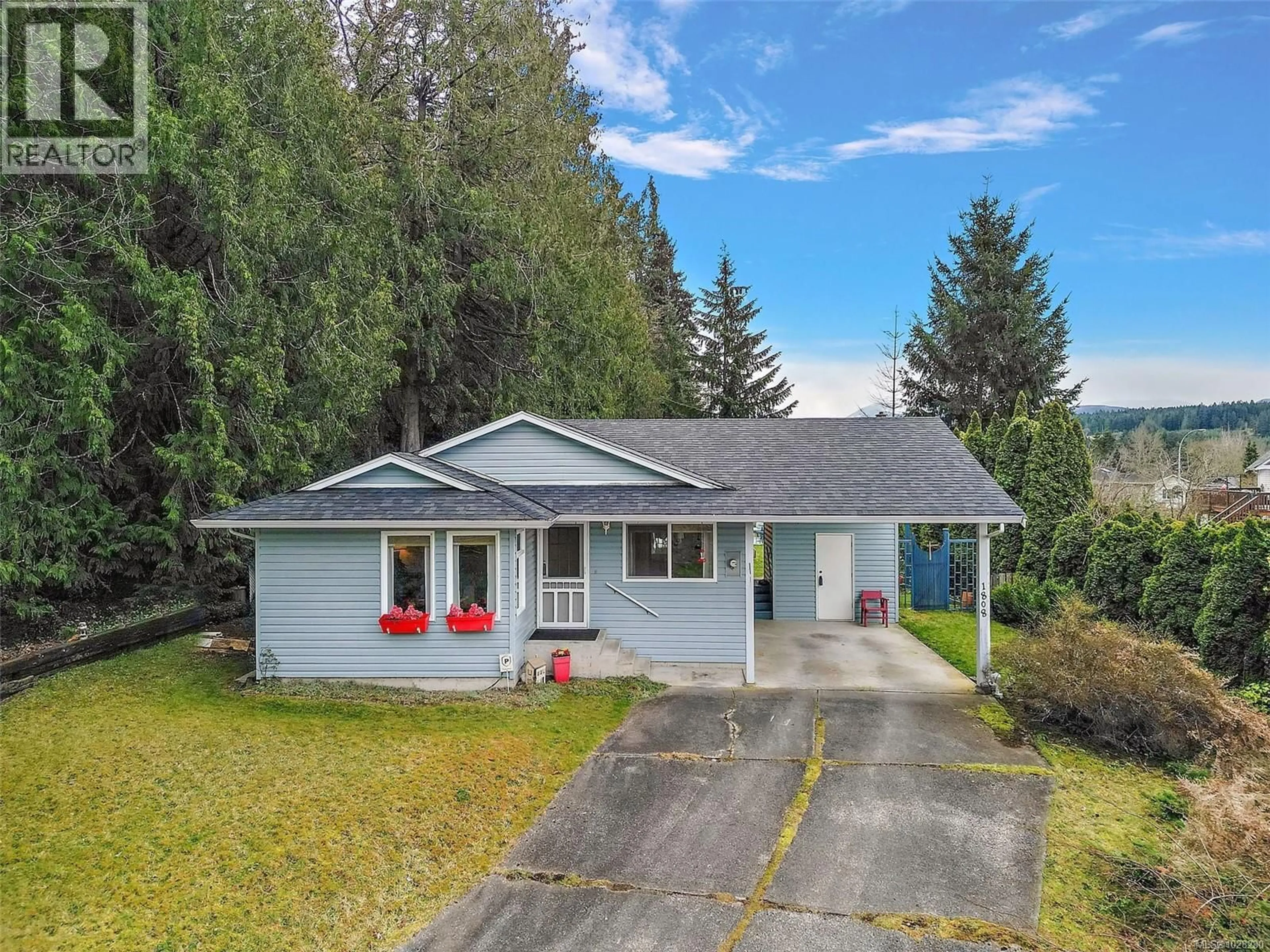 A pic from outside/outdoor area/front of a property/back of a property/a pic from drone, street for 1808 DEAN ROAD, Nanaimo British Columbia V9X1B8