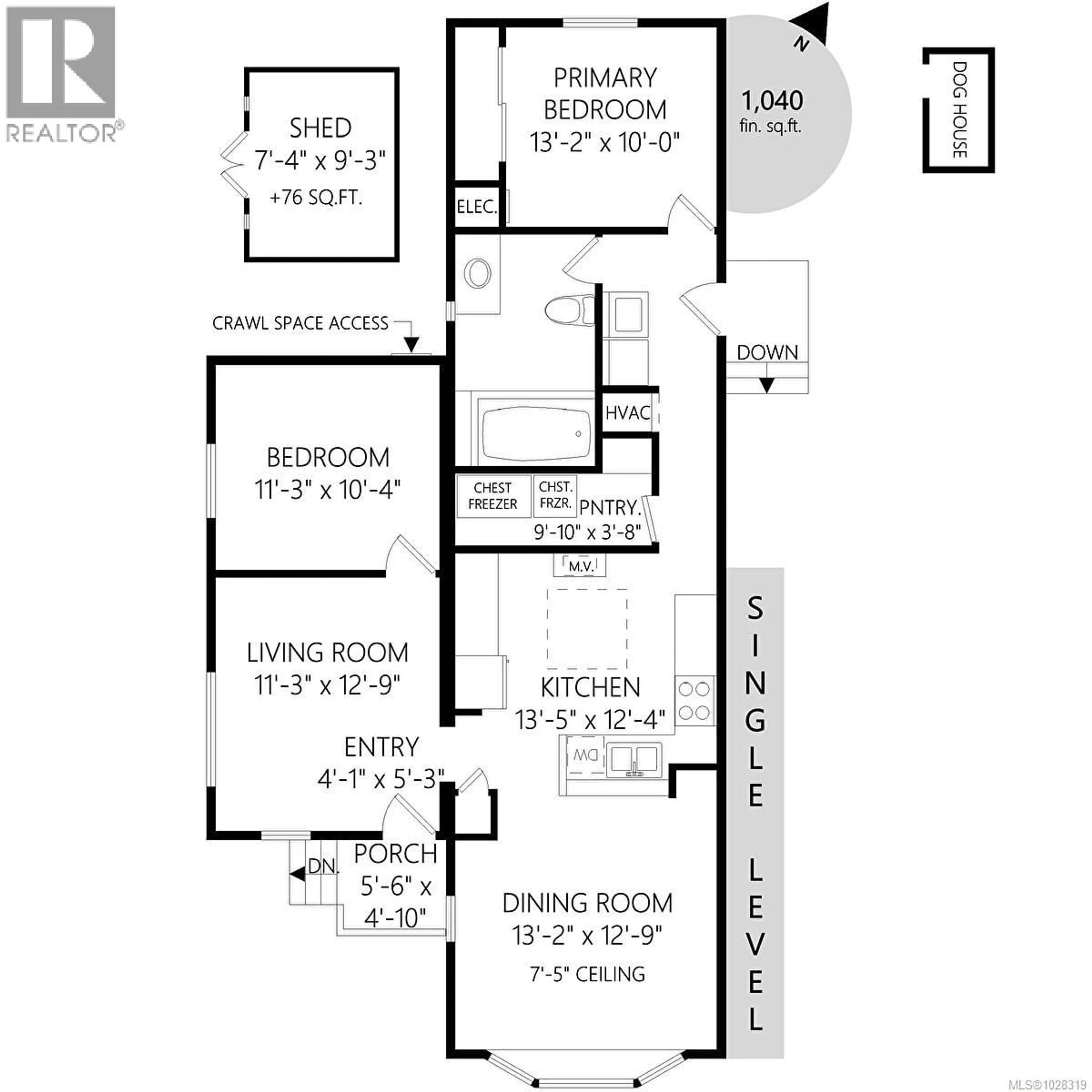 Floor plan for 46 - 2785 WALLBANK ROAD, Shawnigan Lake British Columbia V0R2W0