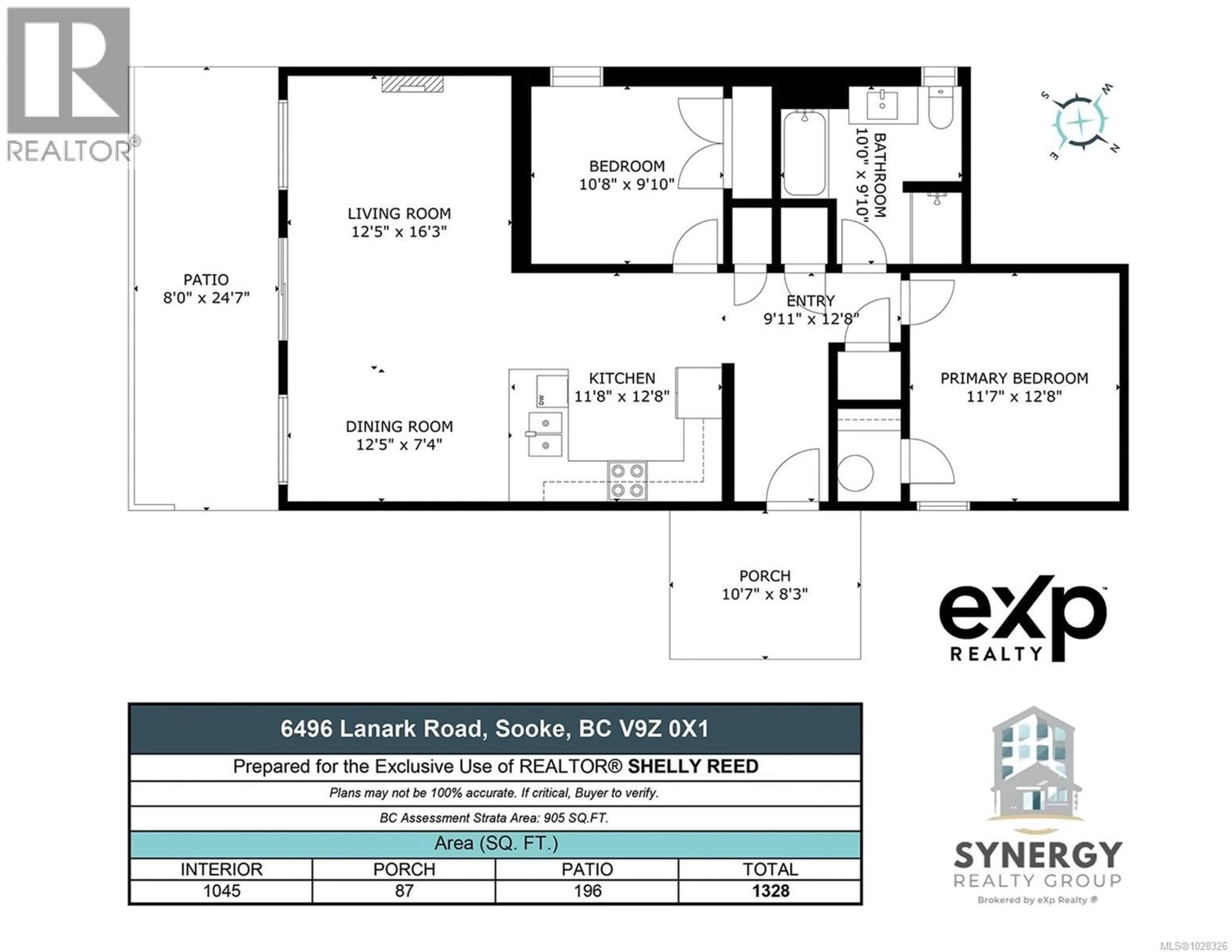 Floor plan for 6496 LANARK ROAD, Sooke British Columbia V9Z0X1
