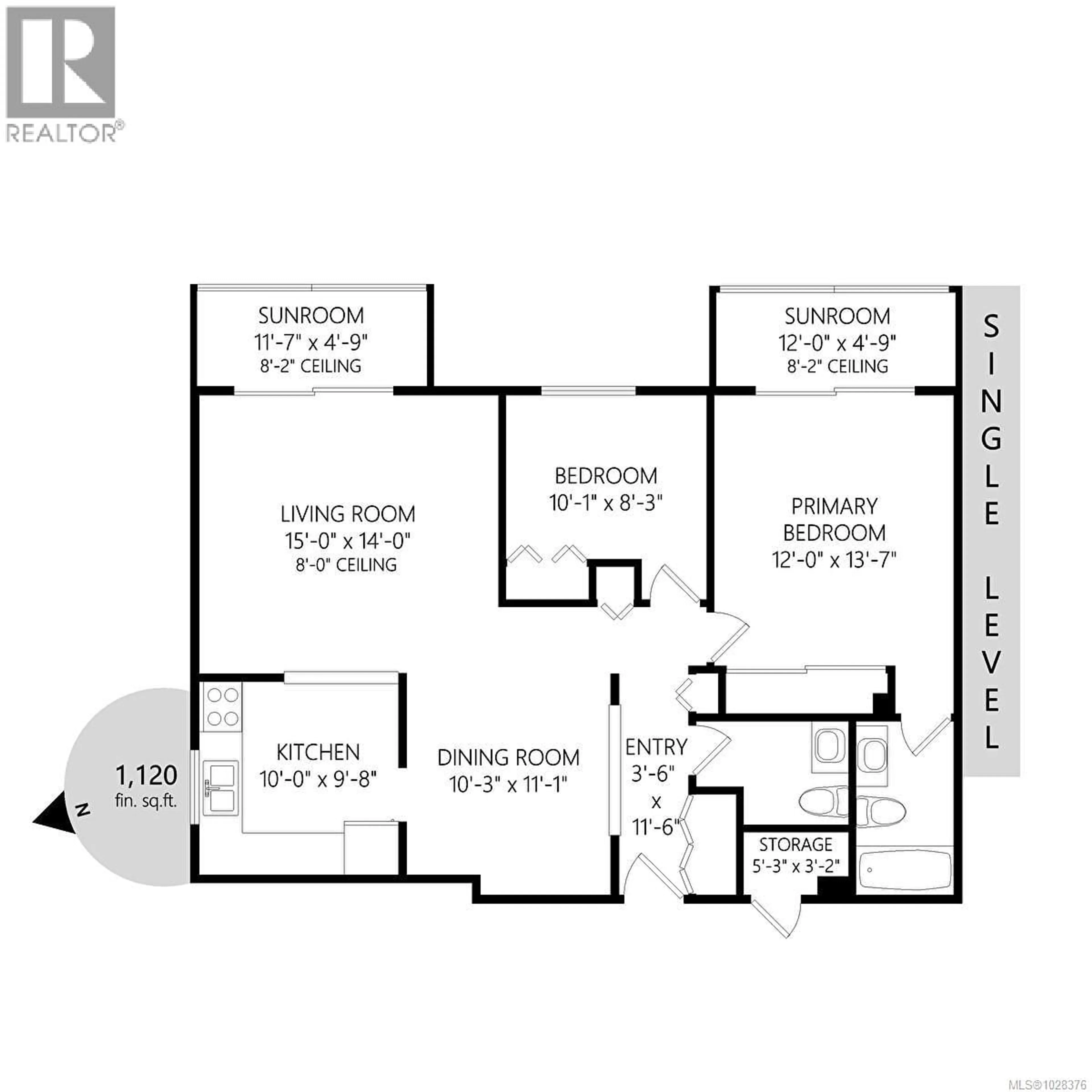 Floor plan for 401 - 924 COOK STREET, Victoria British Columbia V8Z3Z3