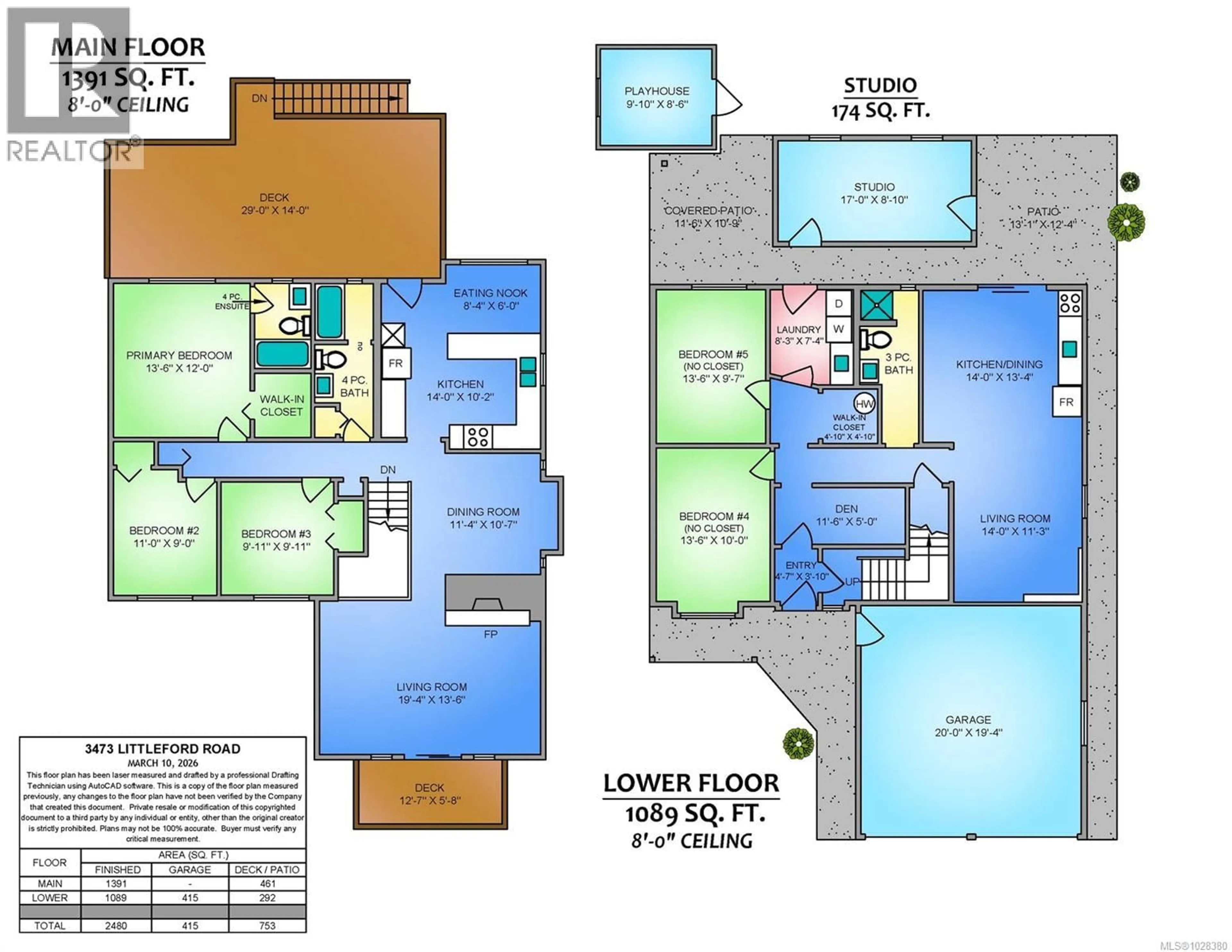 Floor plan for 3473 LITTLEFORD ROAD, Nanaimo British Columbia V9T4R4