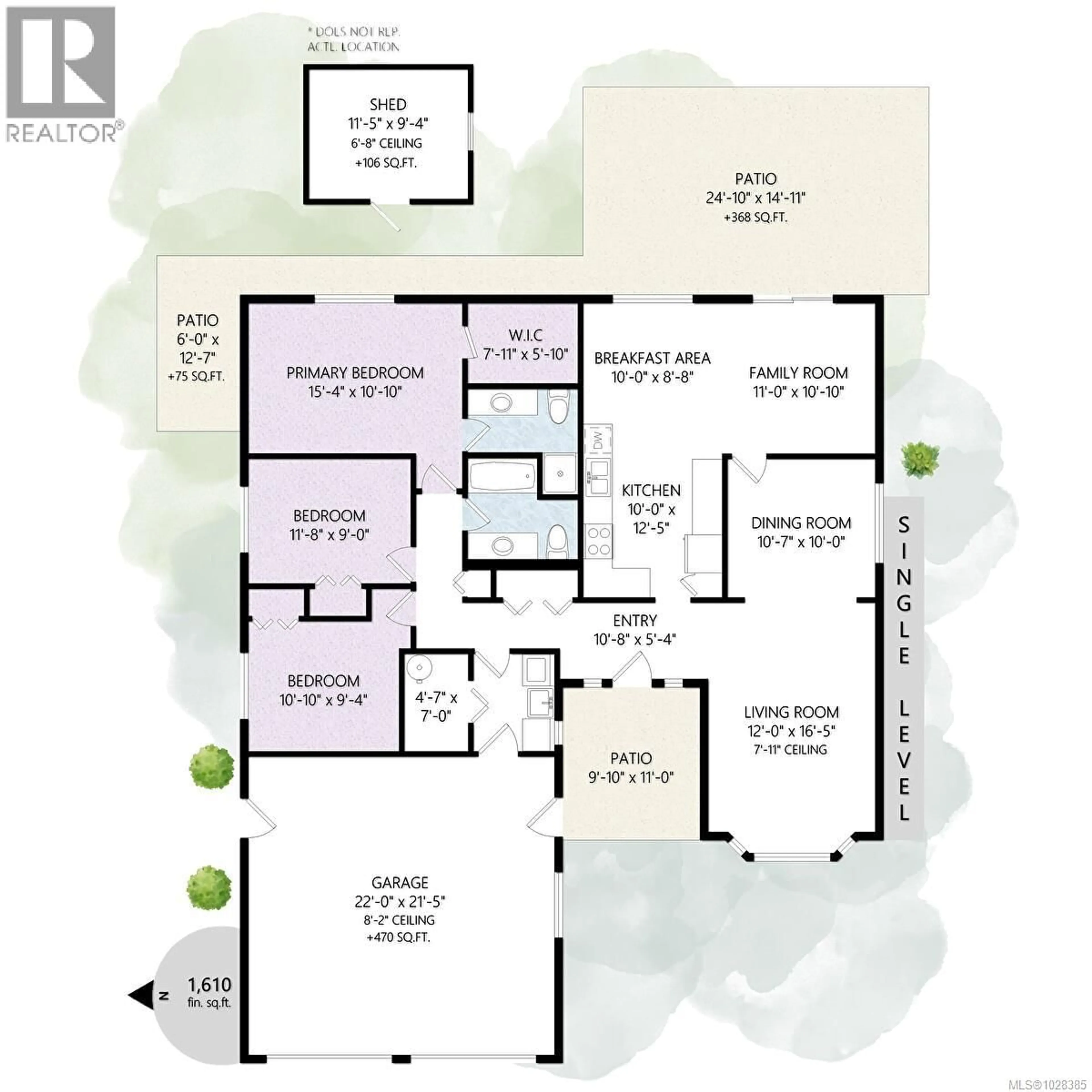 Floor plan for 700 ARBUTUS STREET, Qualicum Beach British Columbia V9K1K4