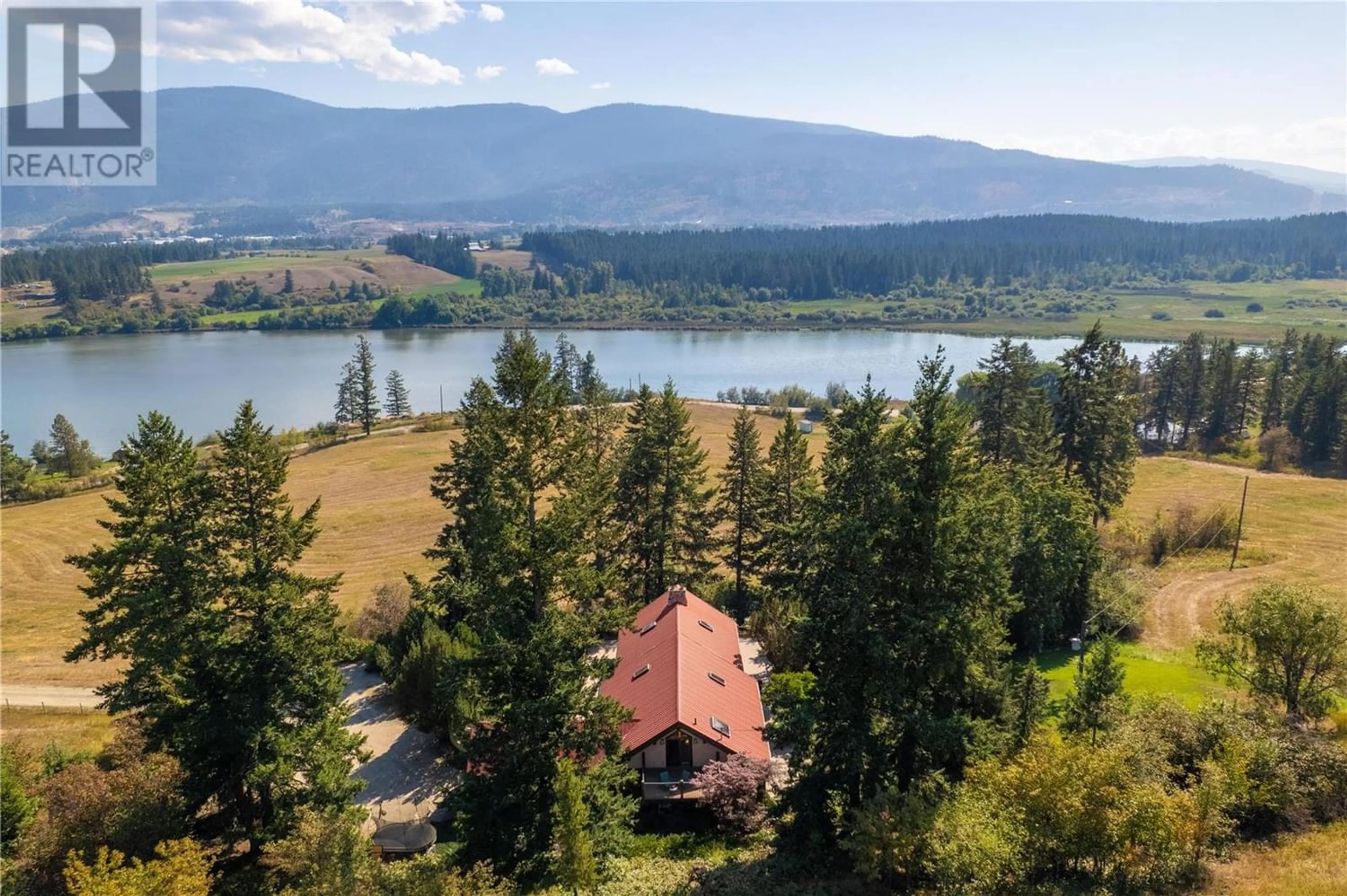 A pic from exterior of the house or condo, the view of lake or river for 1291 Otter Lake Road, Armstrong British Columbia V0E1B0