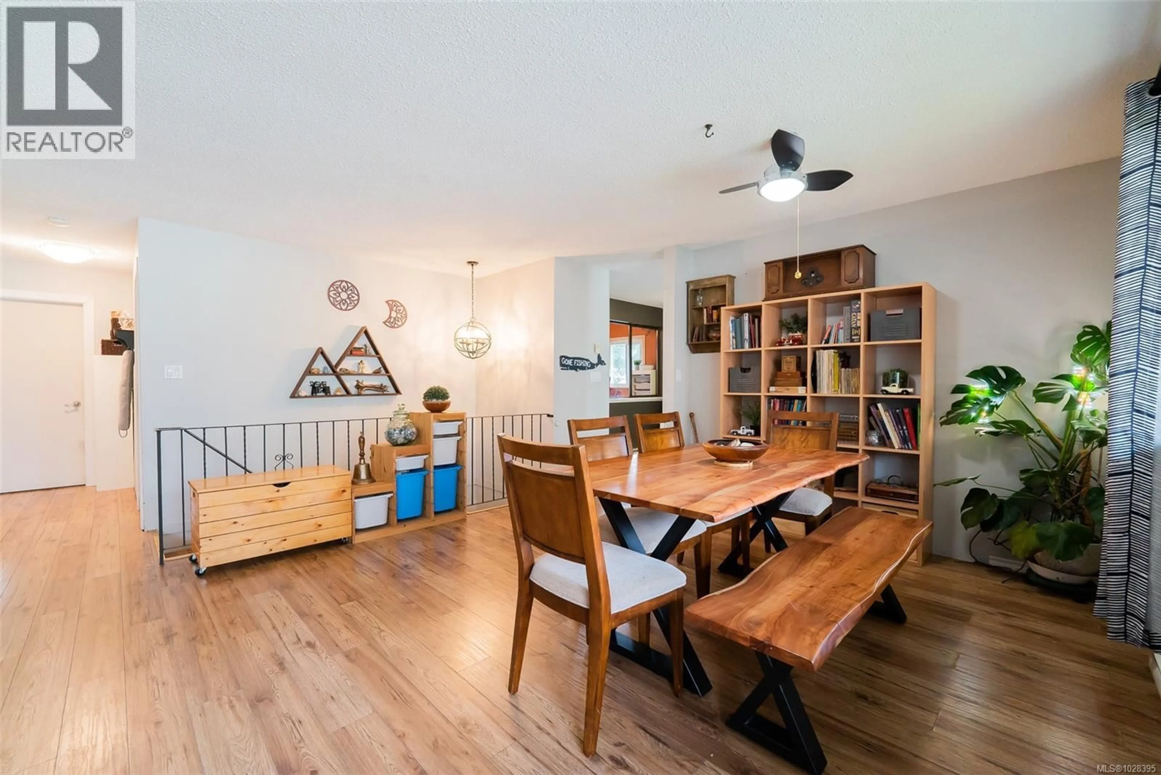 Dining room, wood/laminate floor for 2533 LABIEUX ROAD, Nanaimo British Columbia V9T3M8