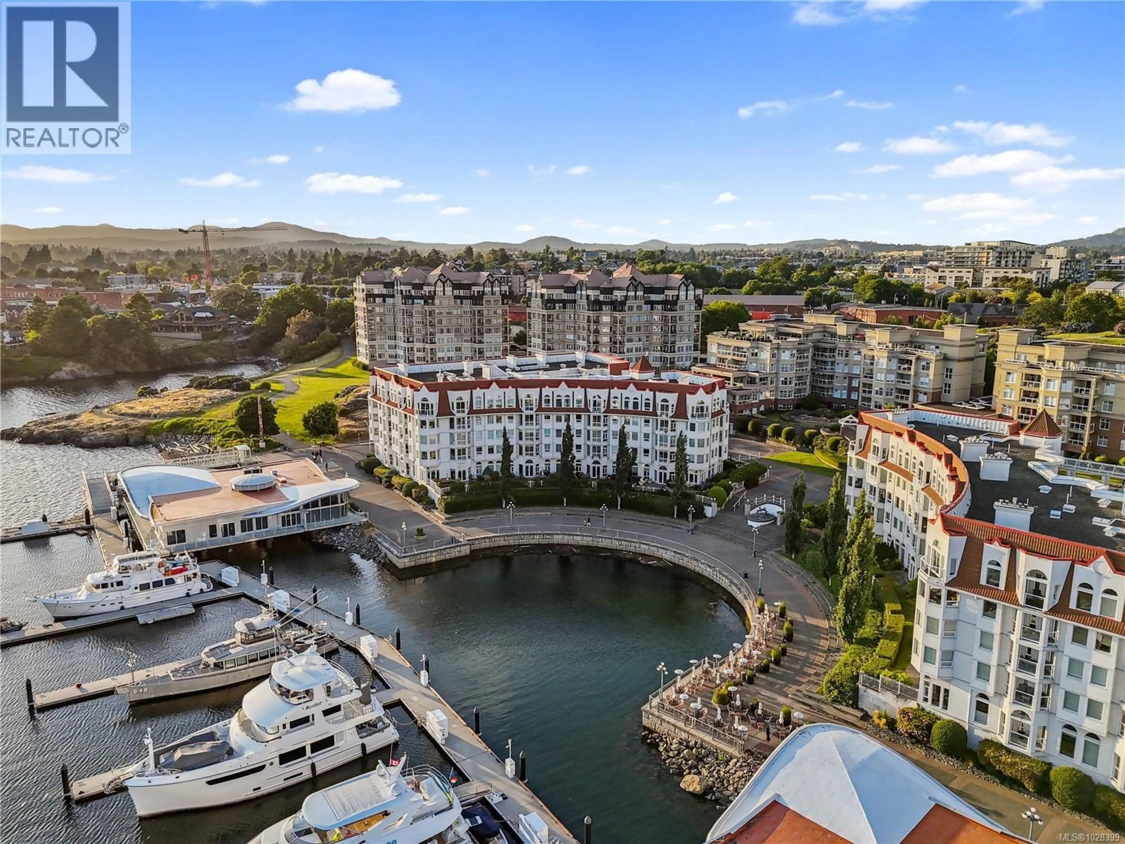 A pic from outside/outdoor area/front of a property/back of a property/a pic from drone, water/lake/river/ocean view for 104 - 11 COOPERAGE PLACE, Victoria British Columbia V9A7J9