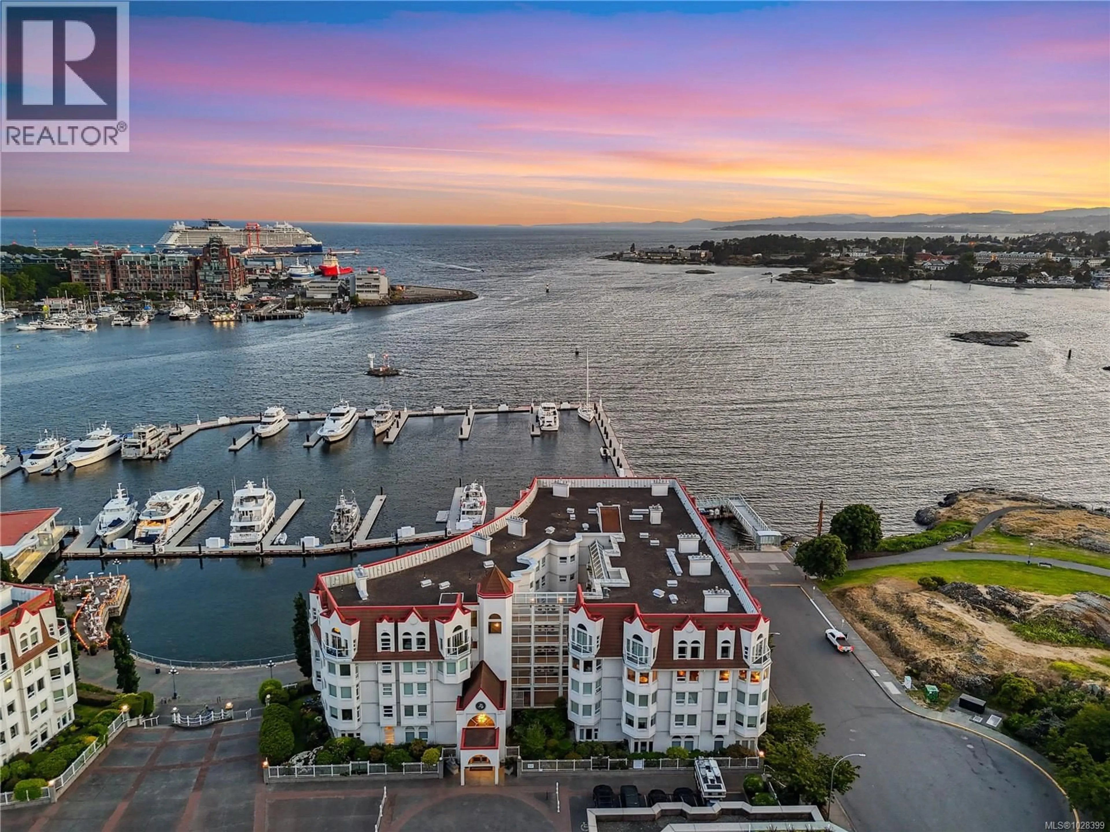 A pic from outside/outdoor area/front of a property/back of a property/a pic from drone, water/lake/river/ocean view for 104 - 11 COOPERAGE PLACE, Victoria British Columbia V9A7J9