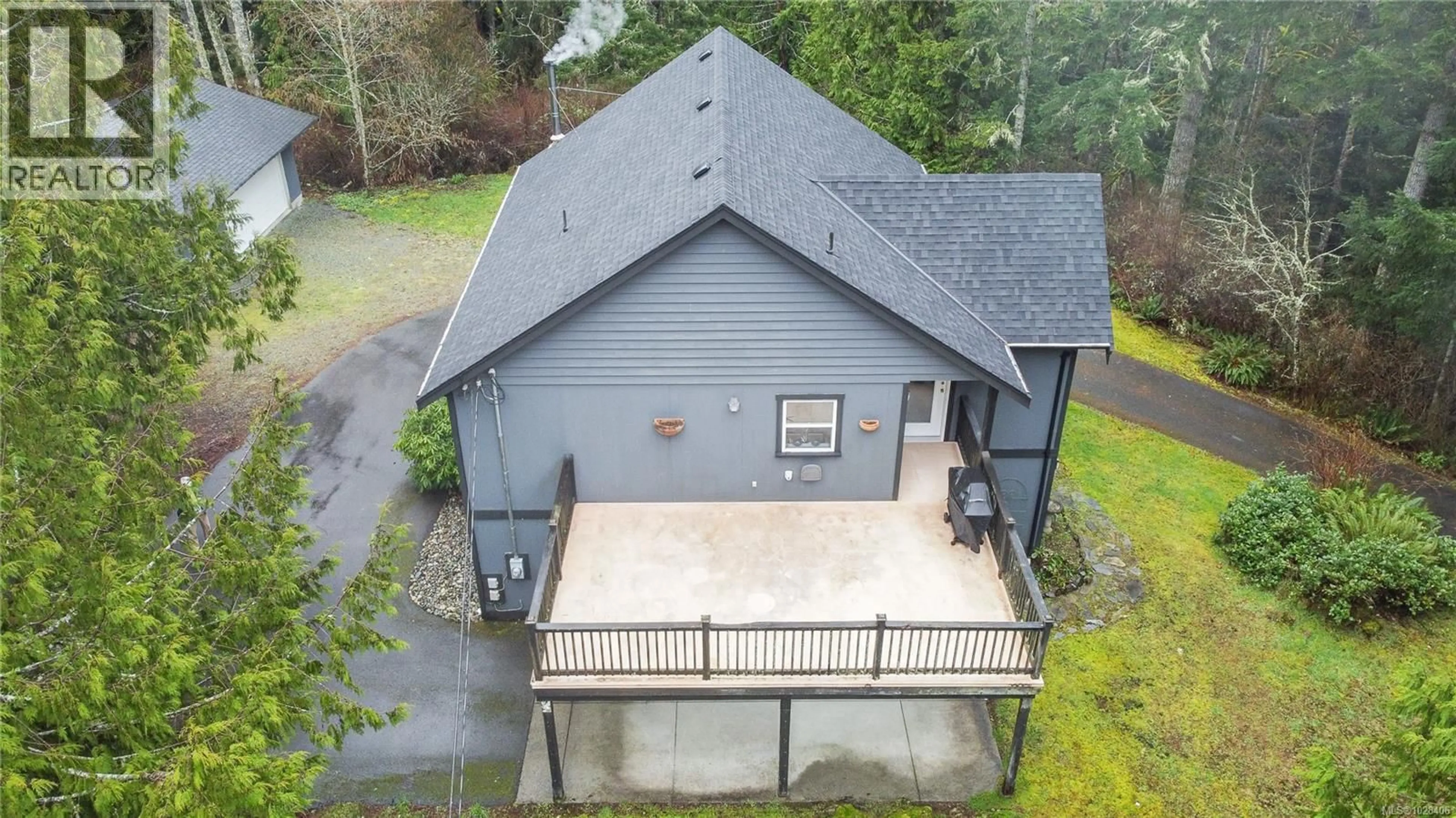 A pic from outside/outdoor area/front of a property/back of a property/a pic from drone, building for B - 2346 CARPENTER ROAD, Sooke British Columbia V9Z0R1