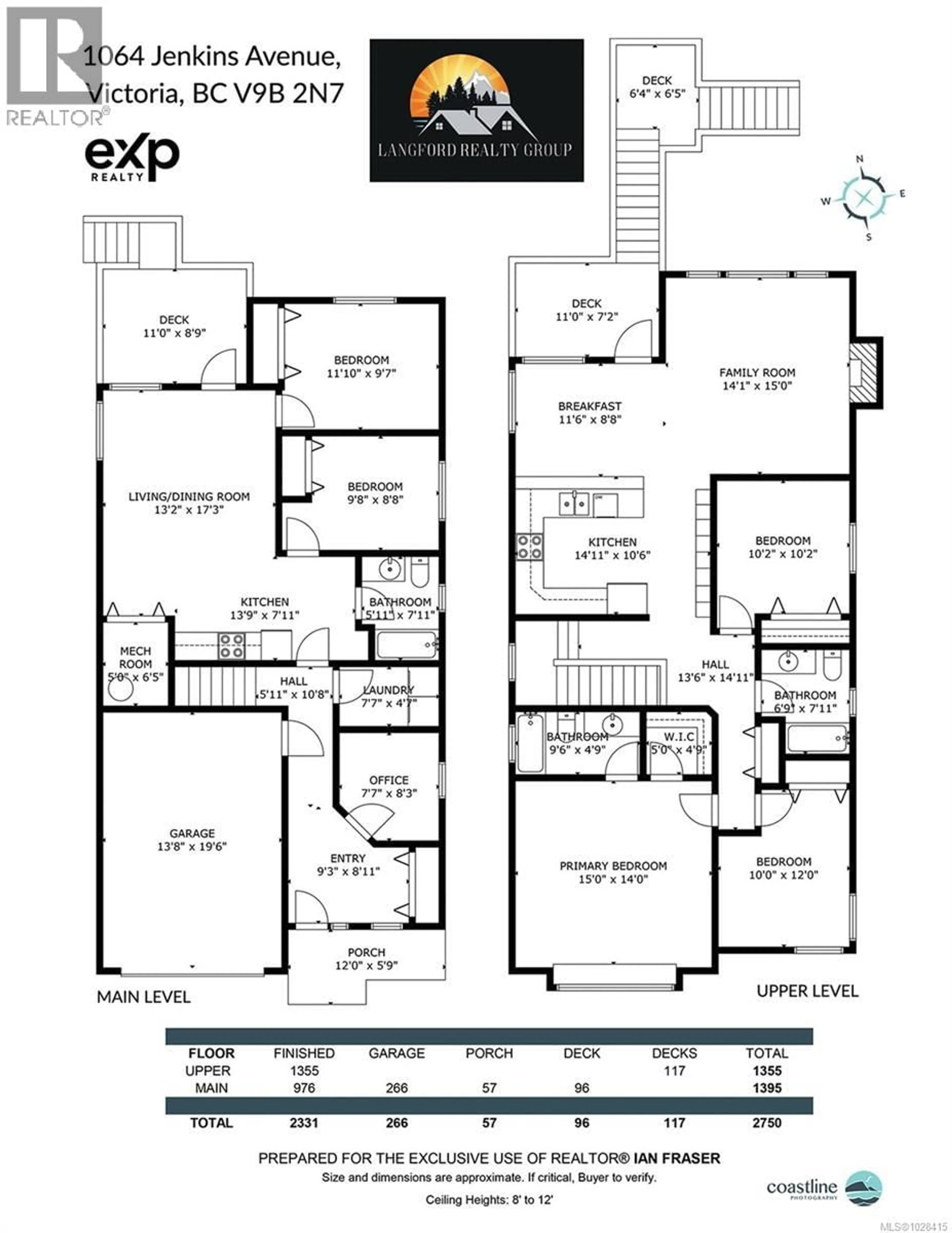 Floor plan for 1064 JENKINS AVENUE, Langford British Columbia V9B2N7