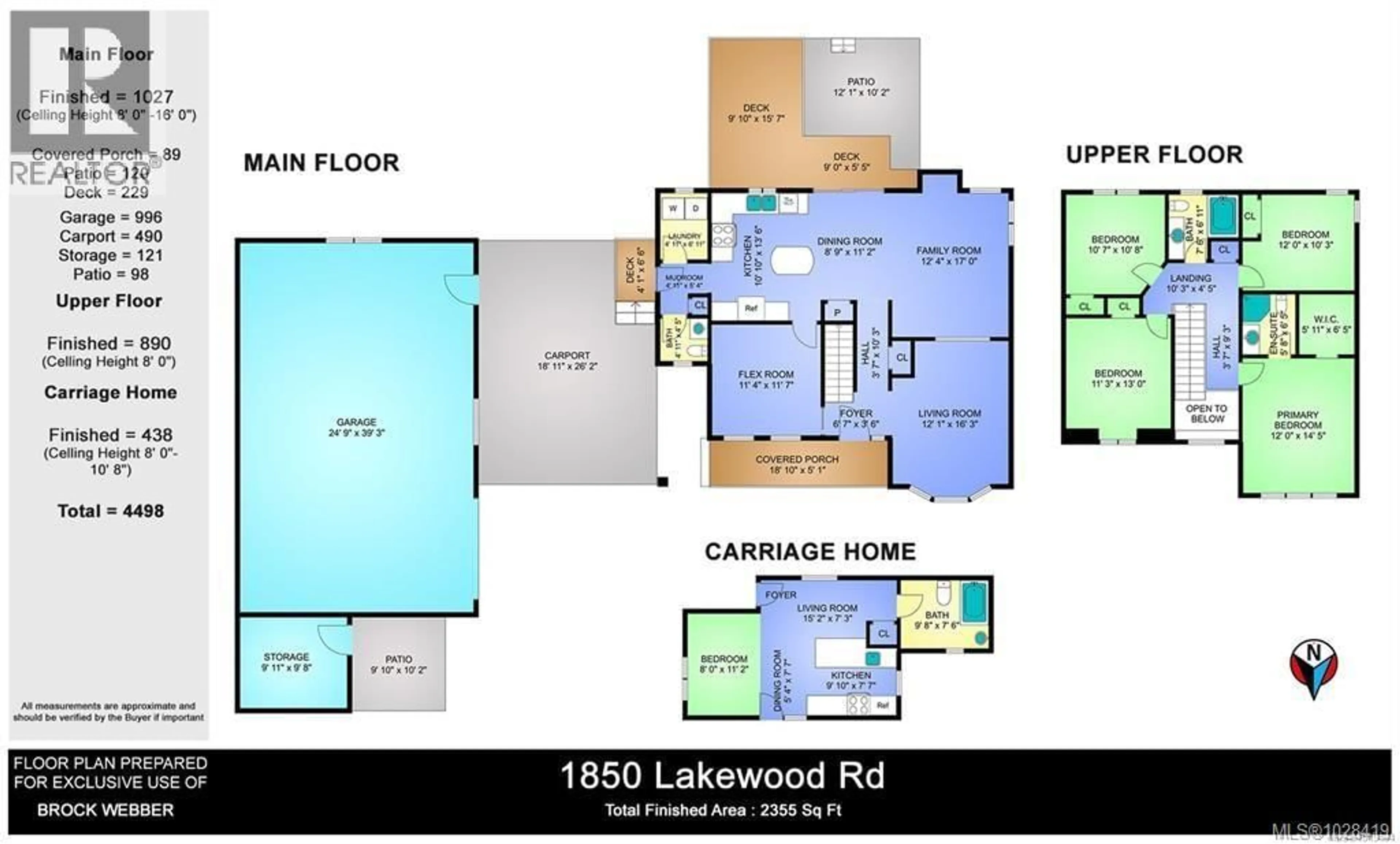 Floor plan for 1850 LAKEWOOD ROAD, Shawnigan Lake British Columbia V0R2W0