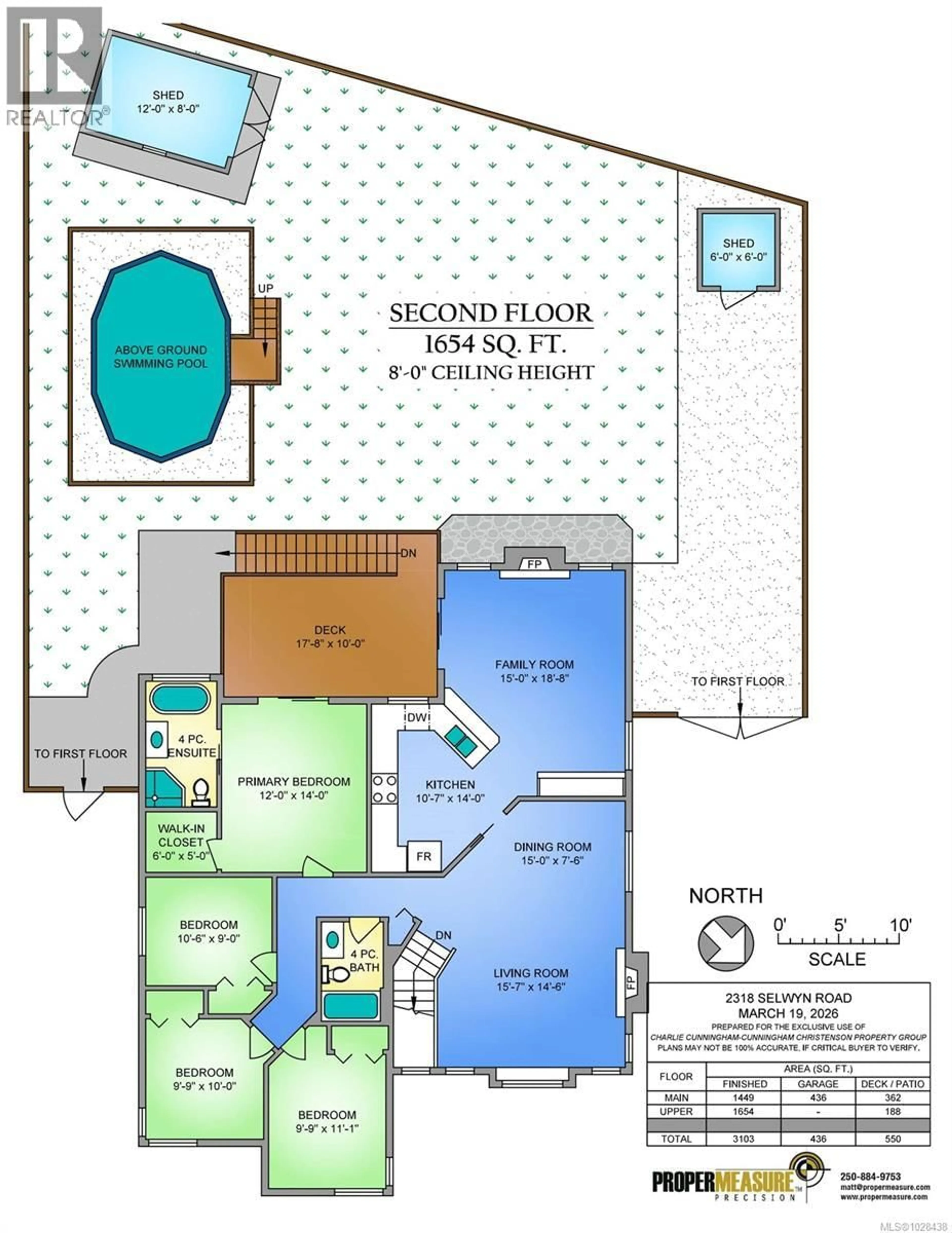 Floor plan for 2318 SELWYN ROAD, Langford British Columbia V9B3K8