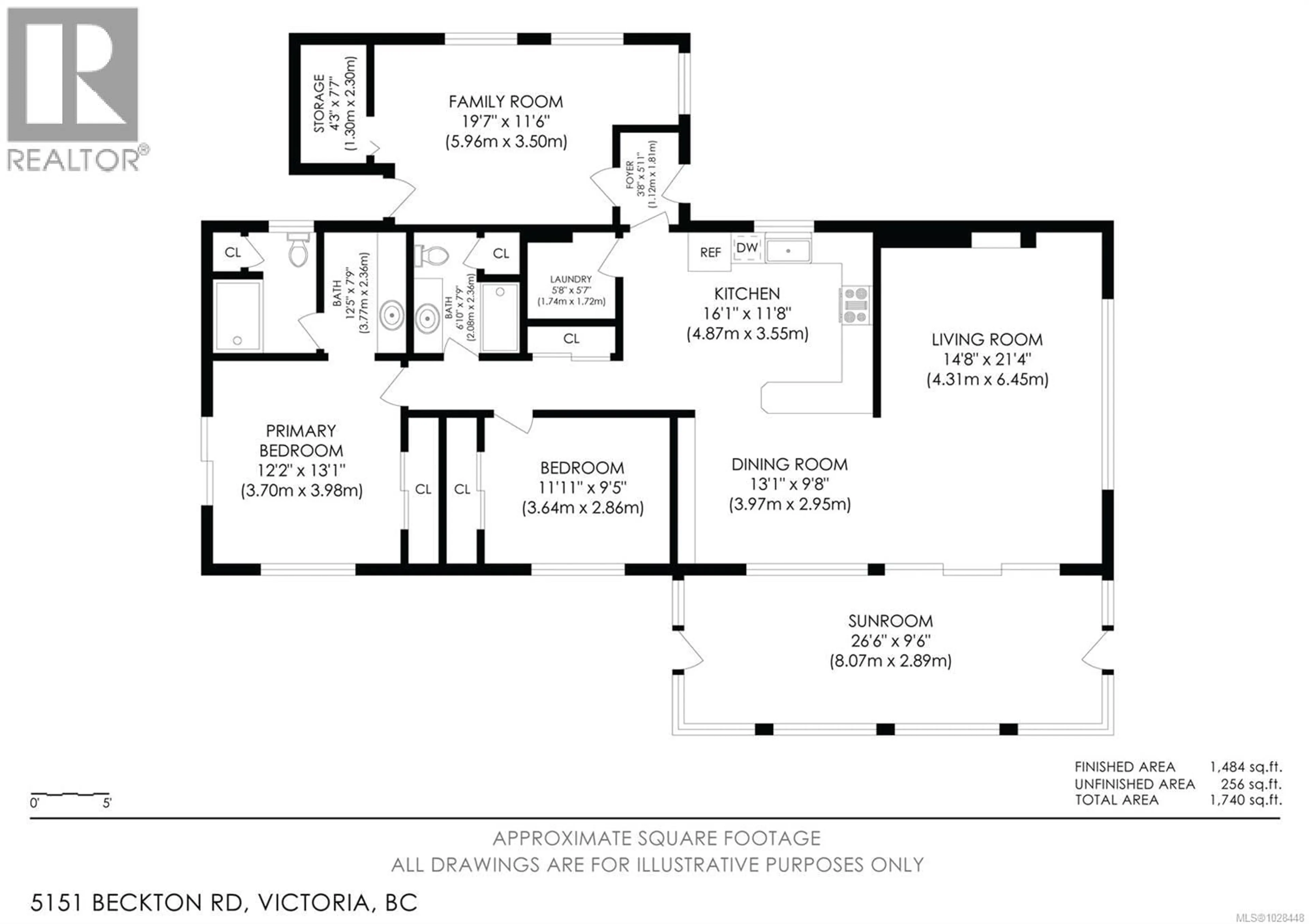 Floor plan for 5151 BECKTON ROAD, Saanich British Columbia V8Y2C2