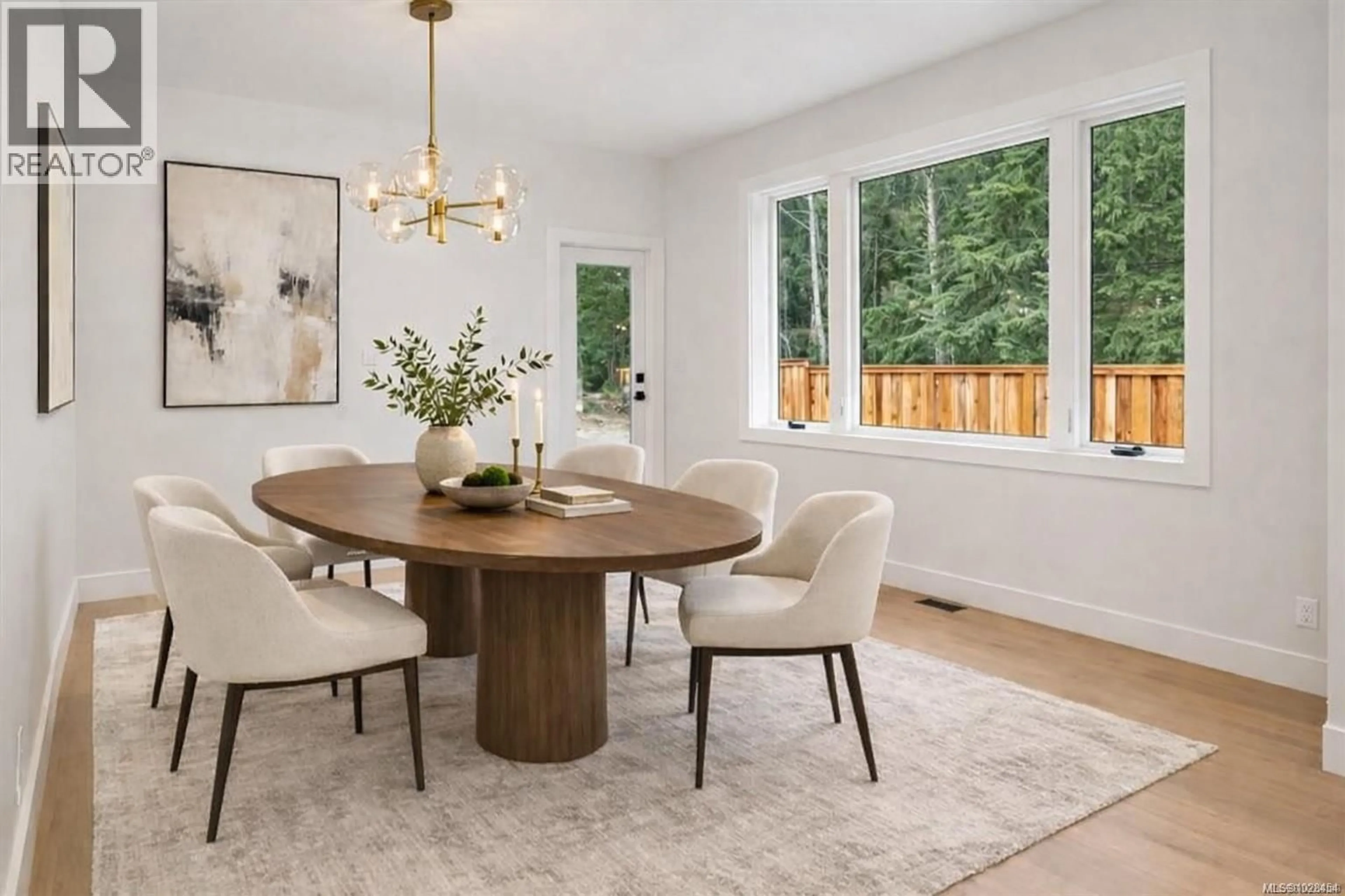 Dining room, wood/laminate floor for 276 TAL ROAD, Lake Cowichan British Columbia V0R2G0