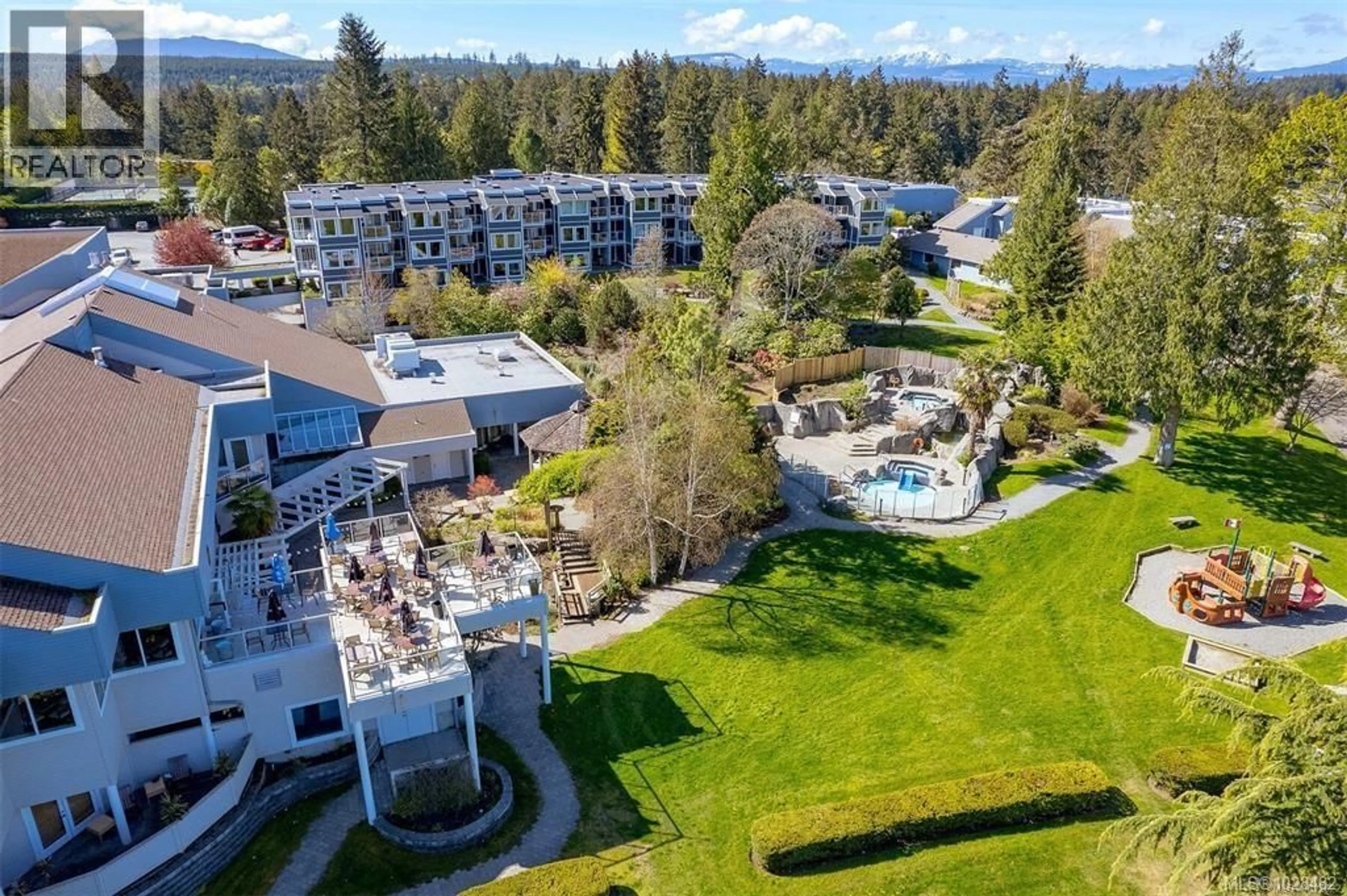 A pic from outside/outdoor area/front of a property/back of a property/a pic from drone, water/lake/river/ocean view for 1 - 1600 STROULGER ROAD, Nanoose Bay British Columbia V9P9B7