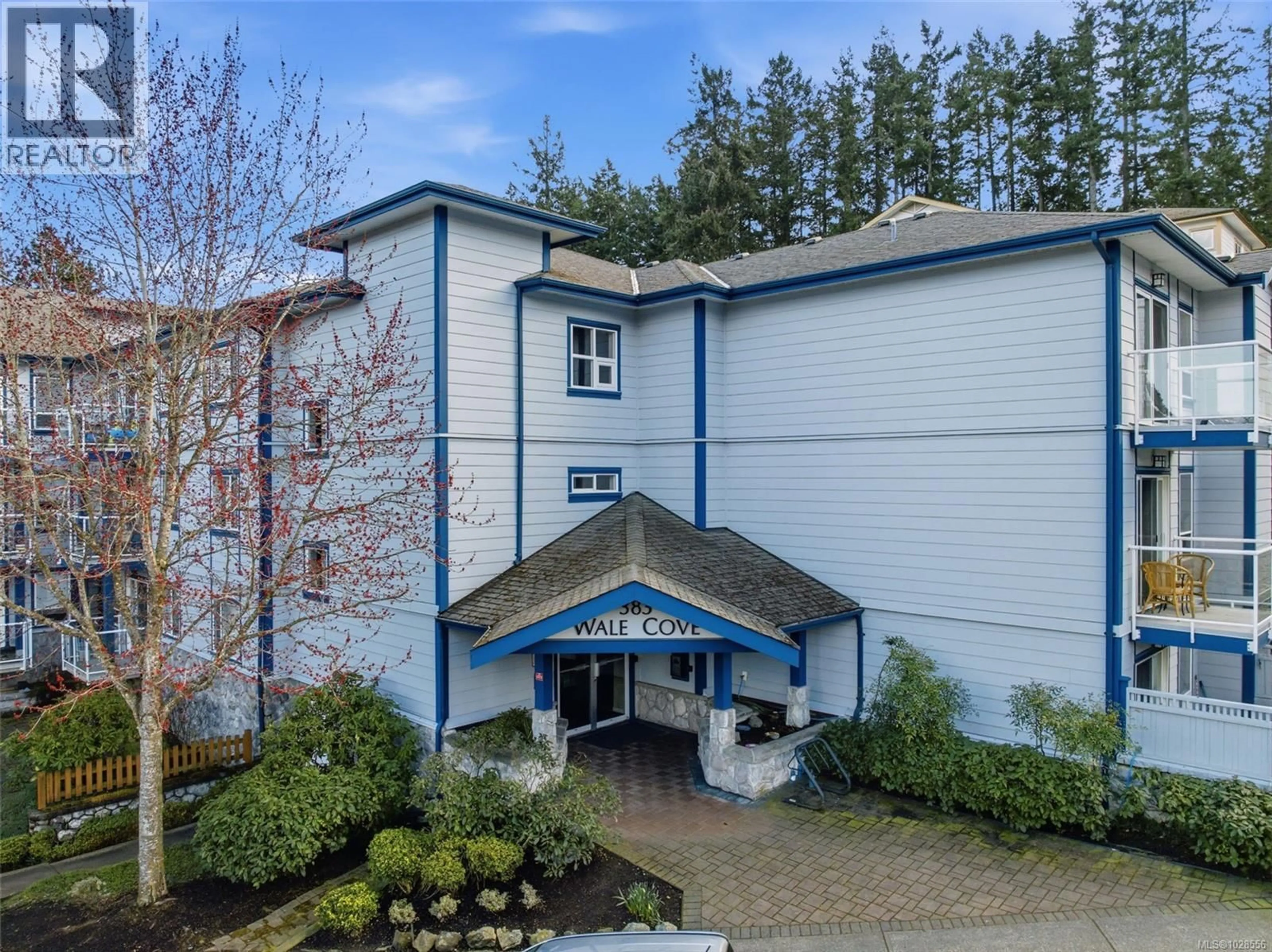 A pic from outside/outdoor area/front of a property/back of a property/a pic from drone, unknown for 103 - 383 WALE ROAD, Colwood British Columbia V9B2P9