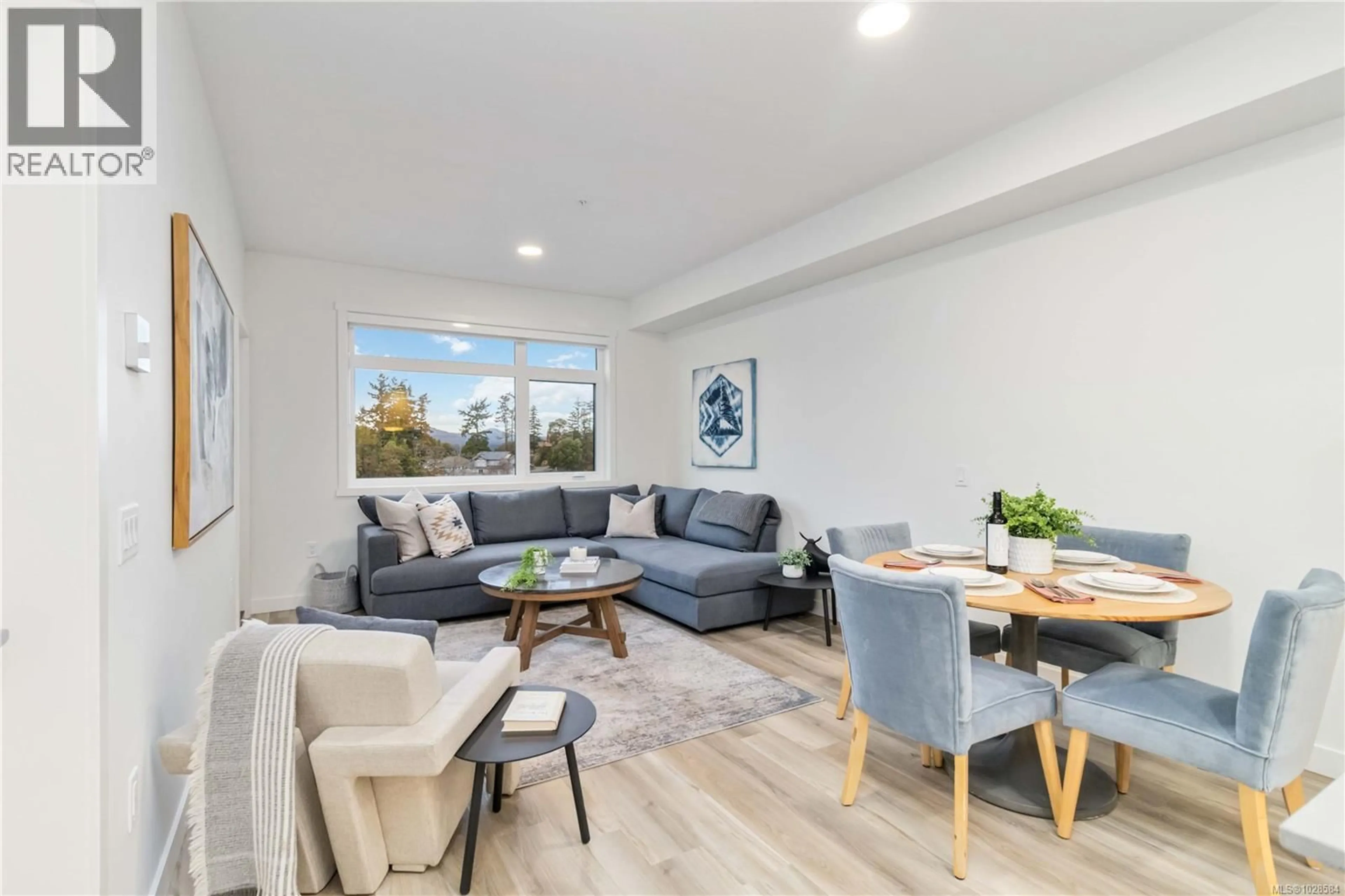 Living room with furniture, unknown for 417 - 2390 CITY GATE BOULEVARD, Langford British Columbia V9B7E8