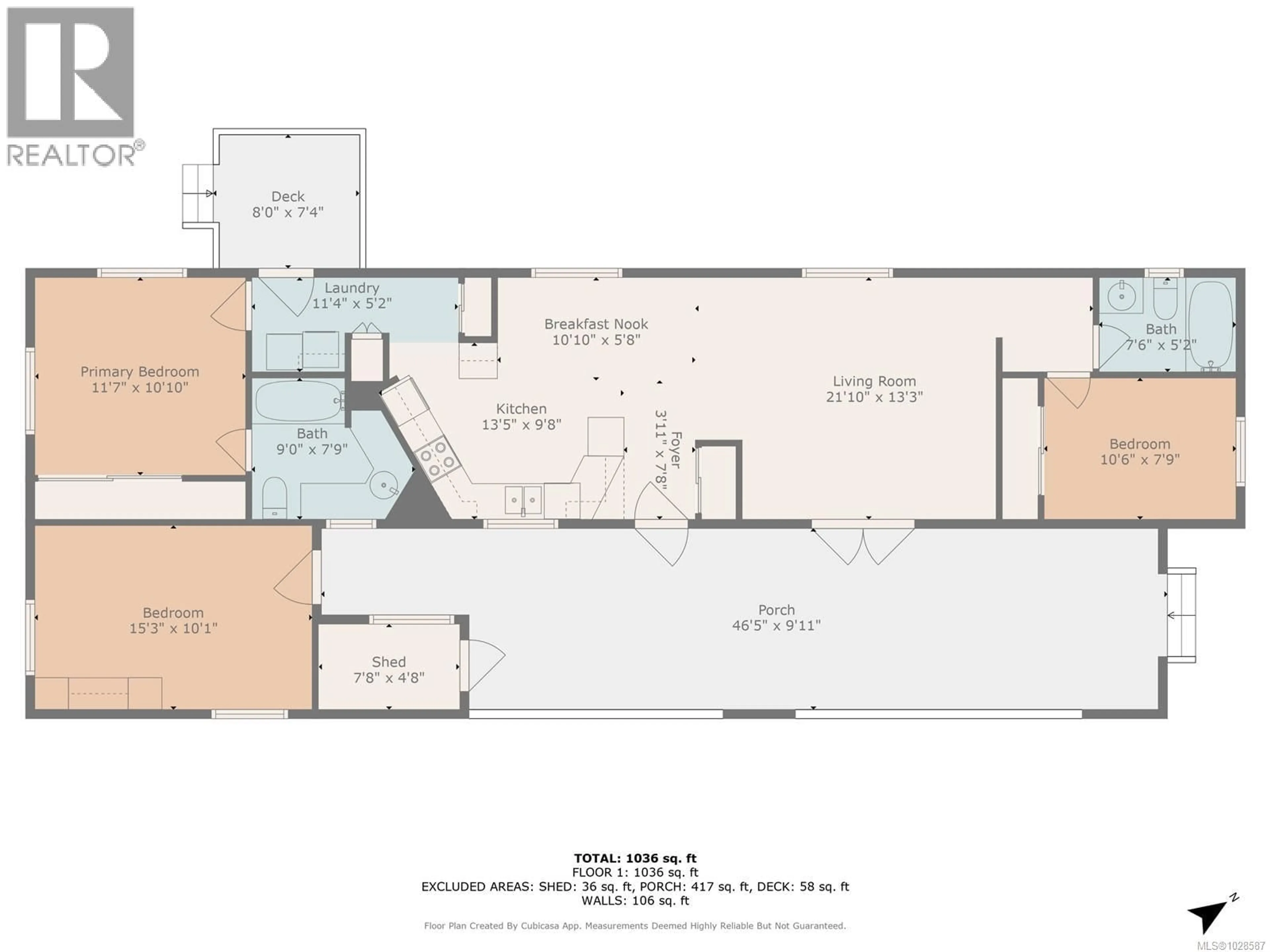 Floor plan for 77 - 10325 LAKESHORE ROAD, Port Alberni British Columbia V9Y8G9