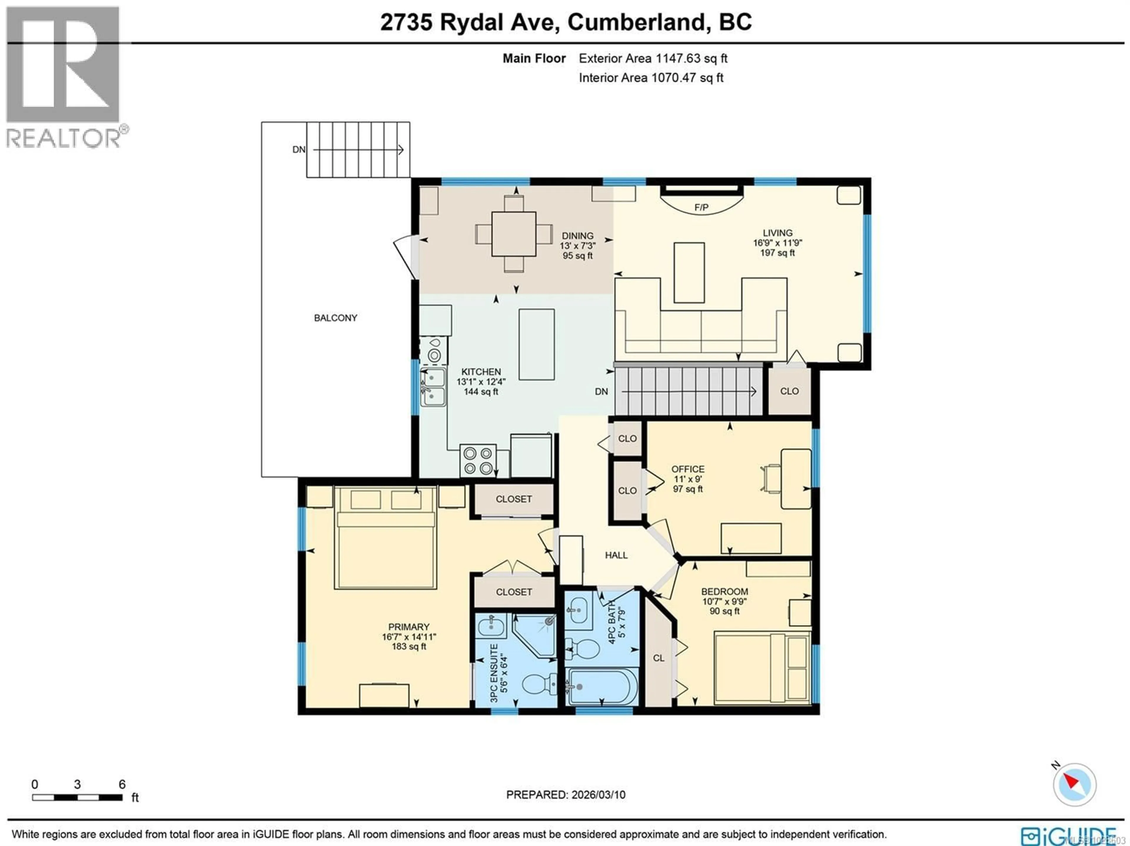 Floor plan for 2735 RYDAL AVENUE, Cumberland British Columbia V0R1S0