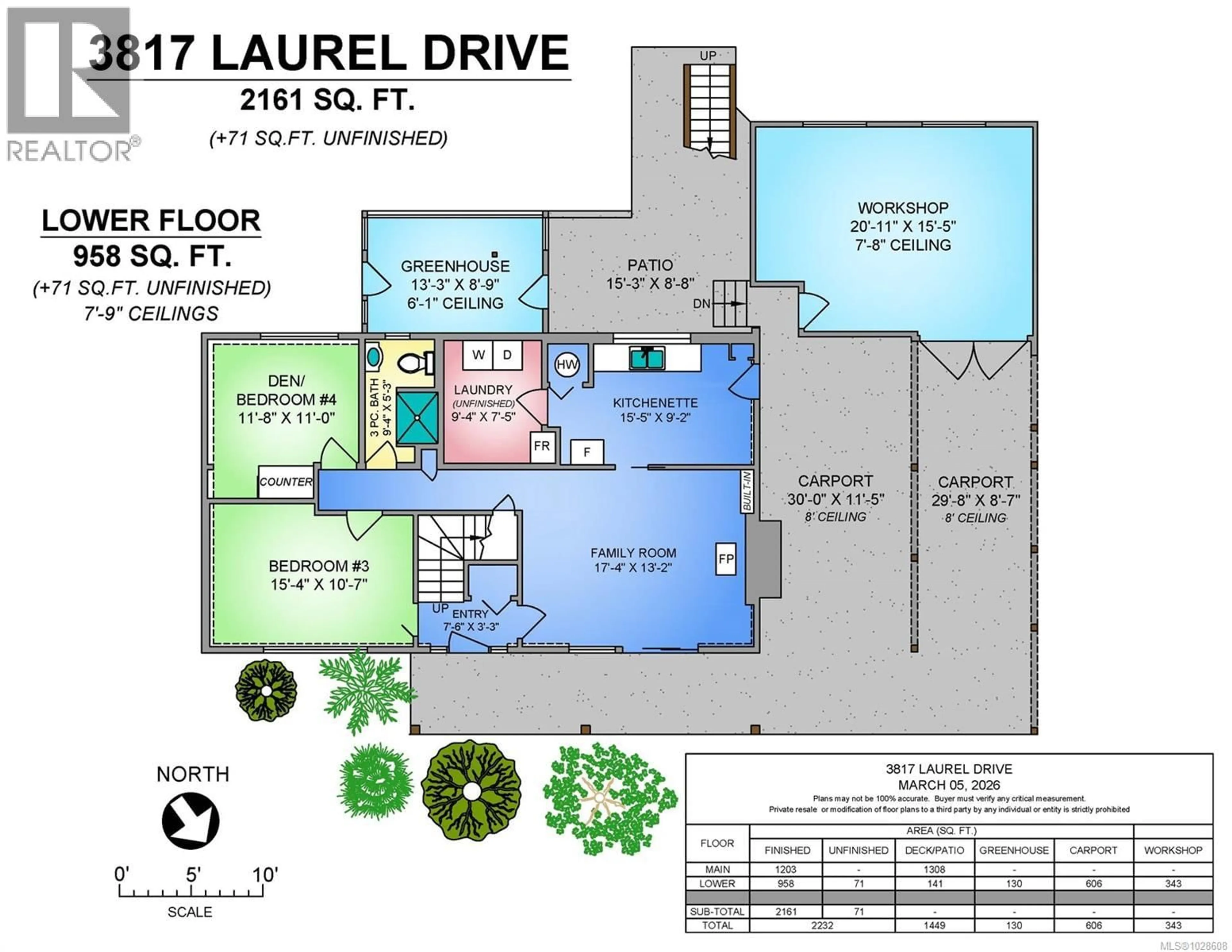 Floor plan for 3817 LAUREL DRIVE, Royston British Columbia V0R2V0