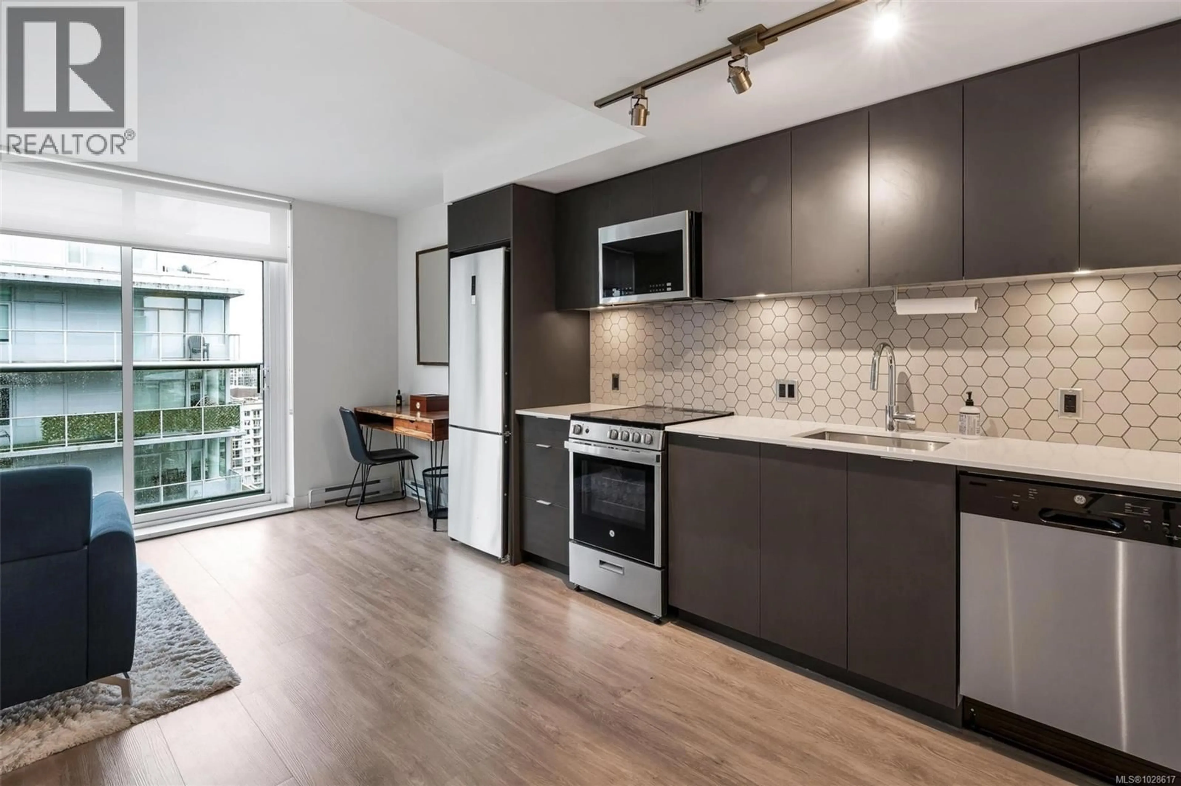 Open concept kitchen, unknown for 1804 - 845 JOHNSON STREET, Victoria British Columbia V8W0G3
