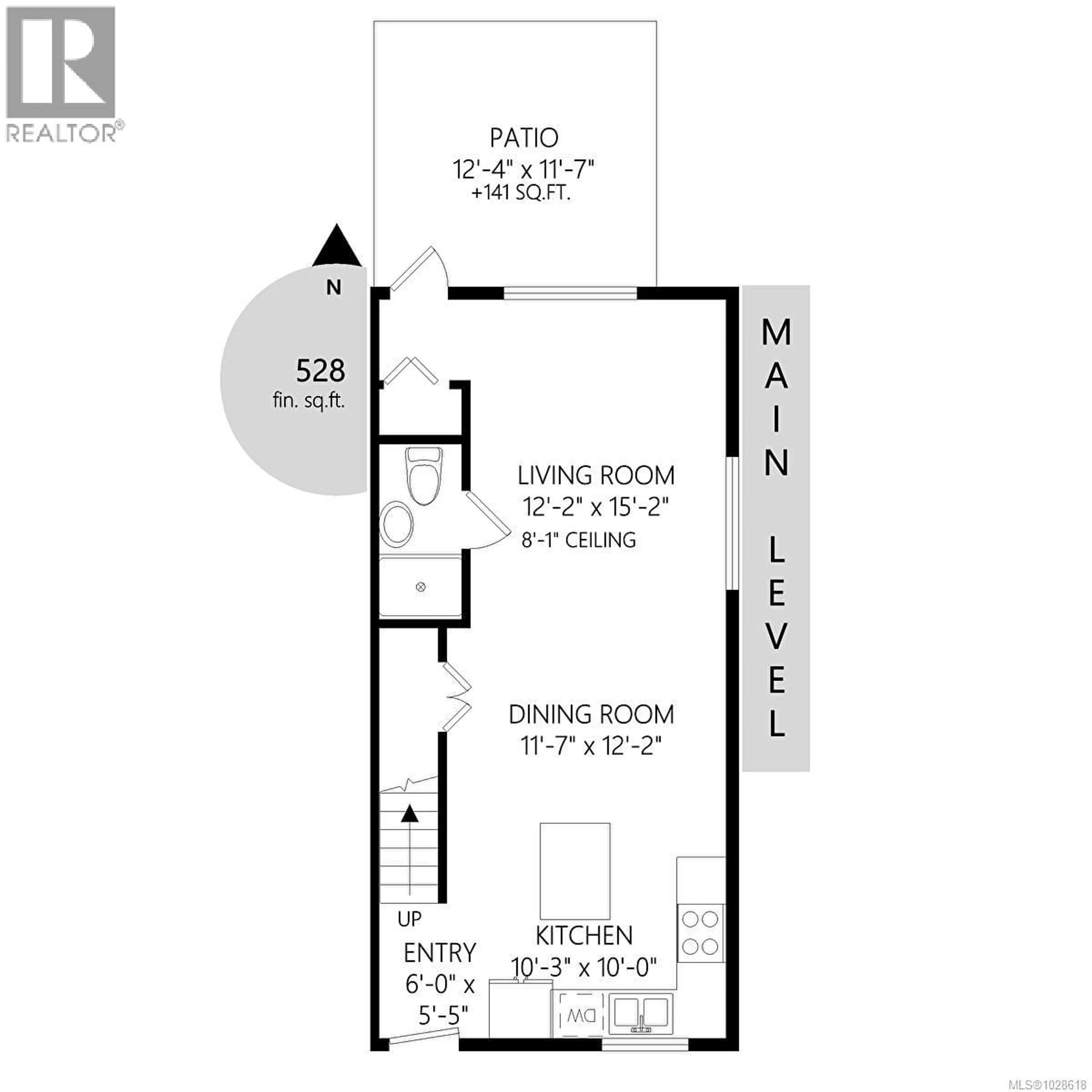 Floor plan for 101 - 3248 SHERMAN ROAD, Duncan British Columbia V9L4B4