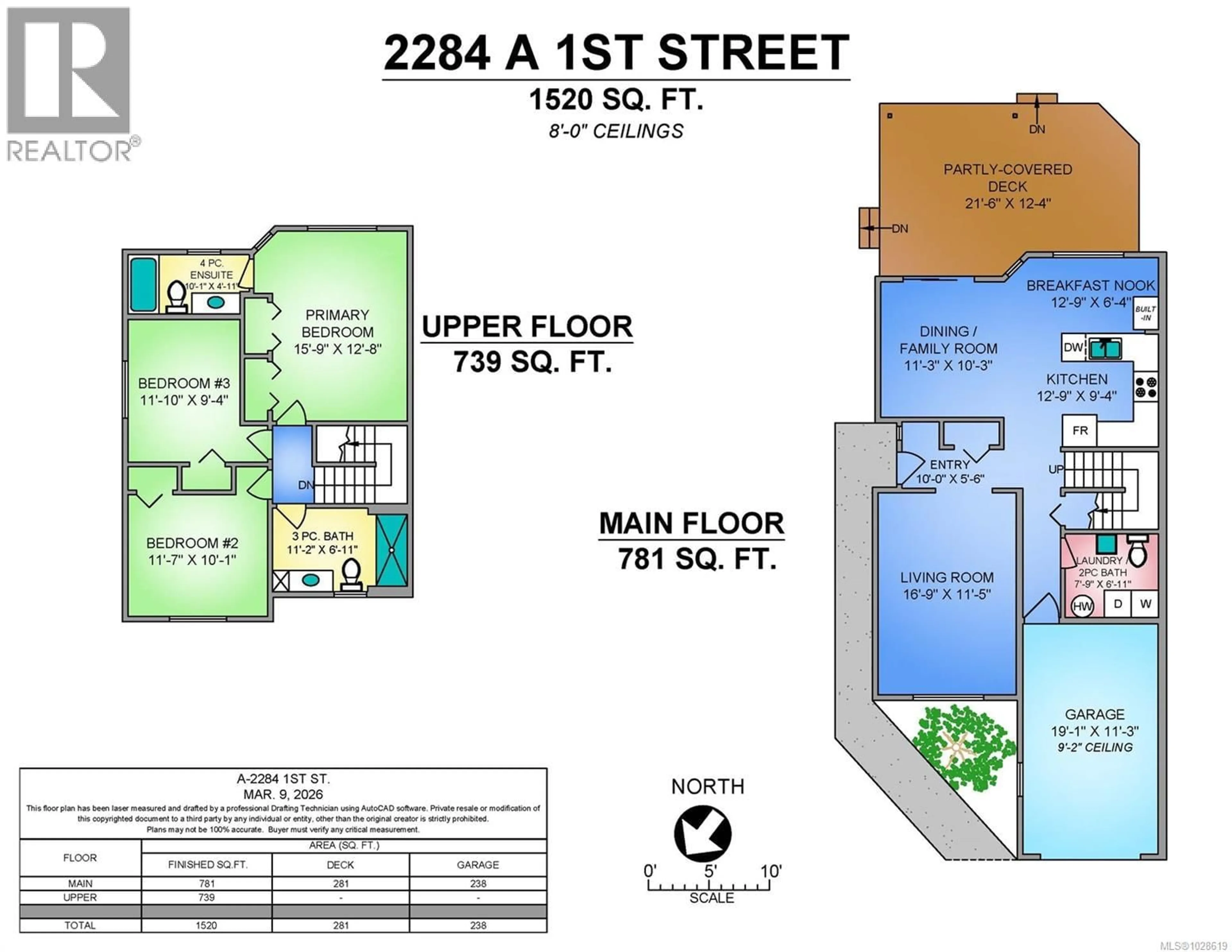 Floor plan for A - 2284 1ST STREET, Courtenay British Columbia V9N8X8