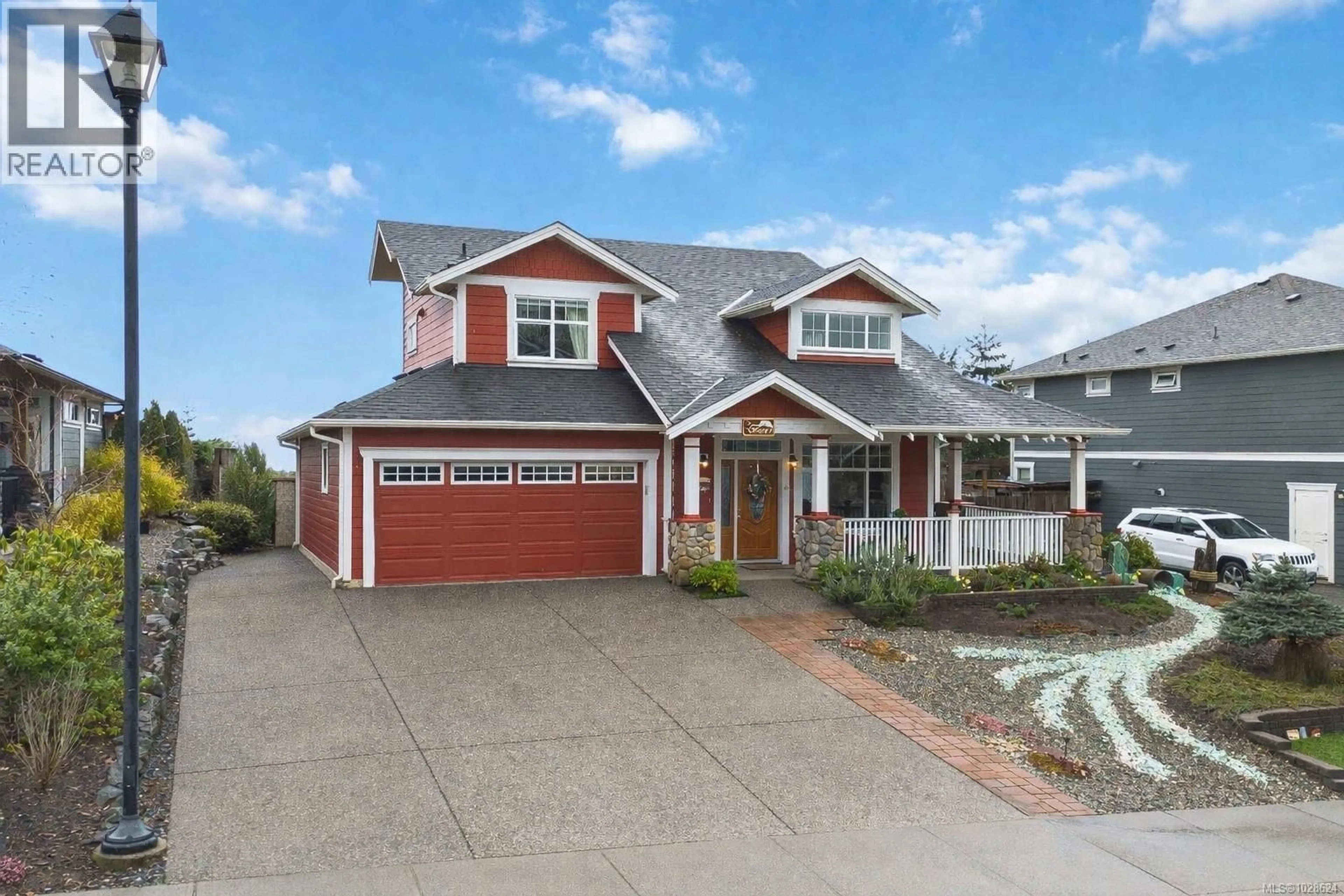 Home with vinyl exterior material, street for 6403 RIVERSTONE DRIVE, Sooke British Columbia V9Z1N4