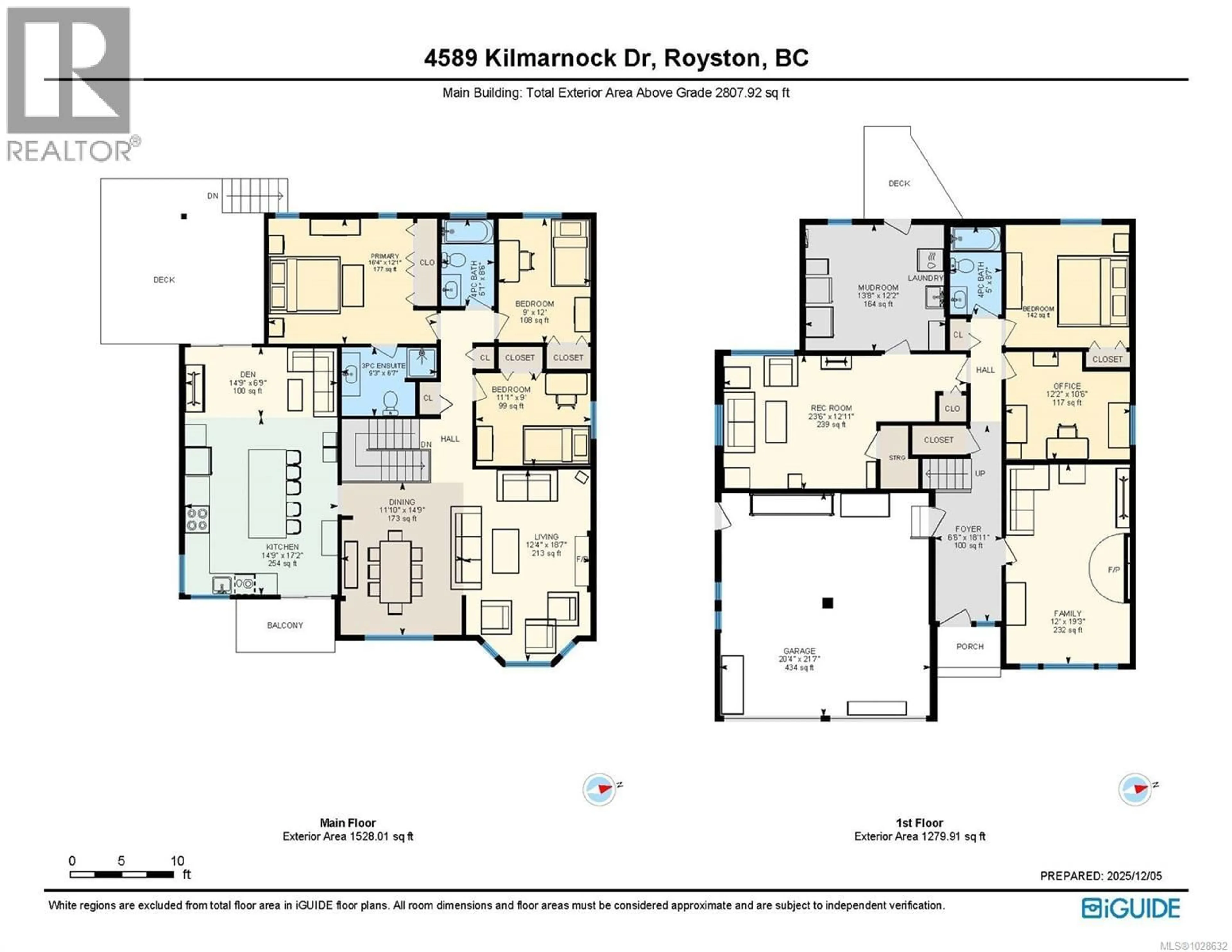 Floor plan for 4589 KILMARNOCK DRIVE, Courtenay British Columbia V9N9S6