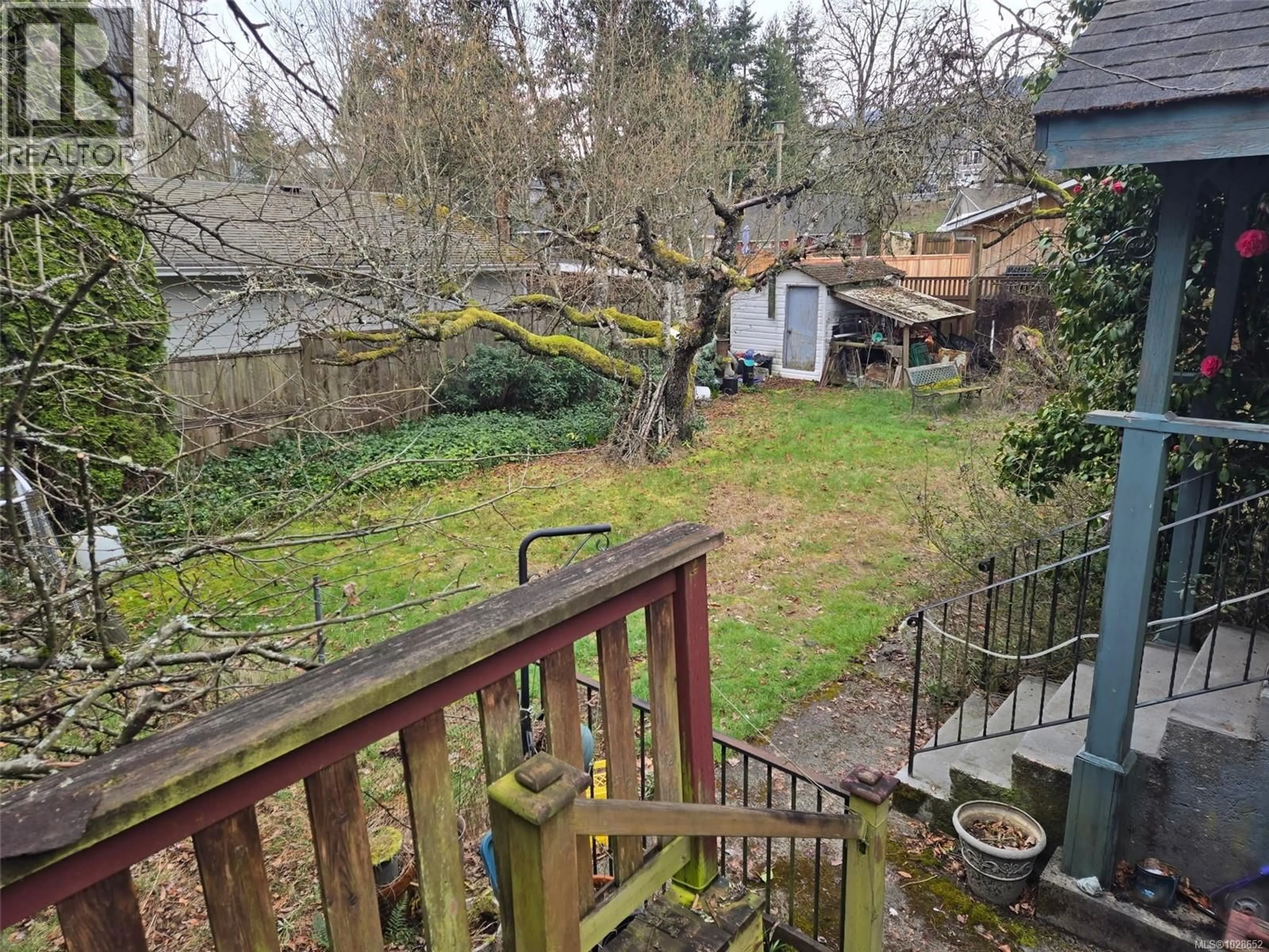 A pic from outside/outdoor area/front of a property/back of a property/a pic from drone, forest/trees view for 3118 MAXWELL STREET, Chemainus British Columbia V0R1K0