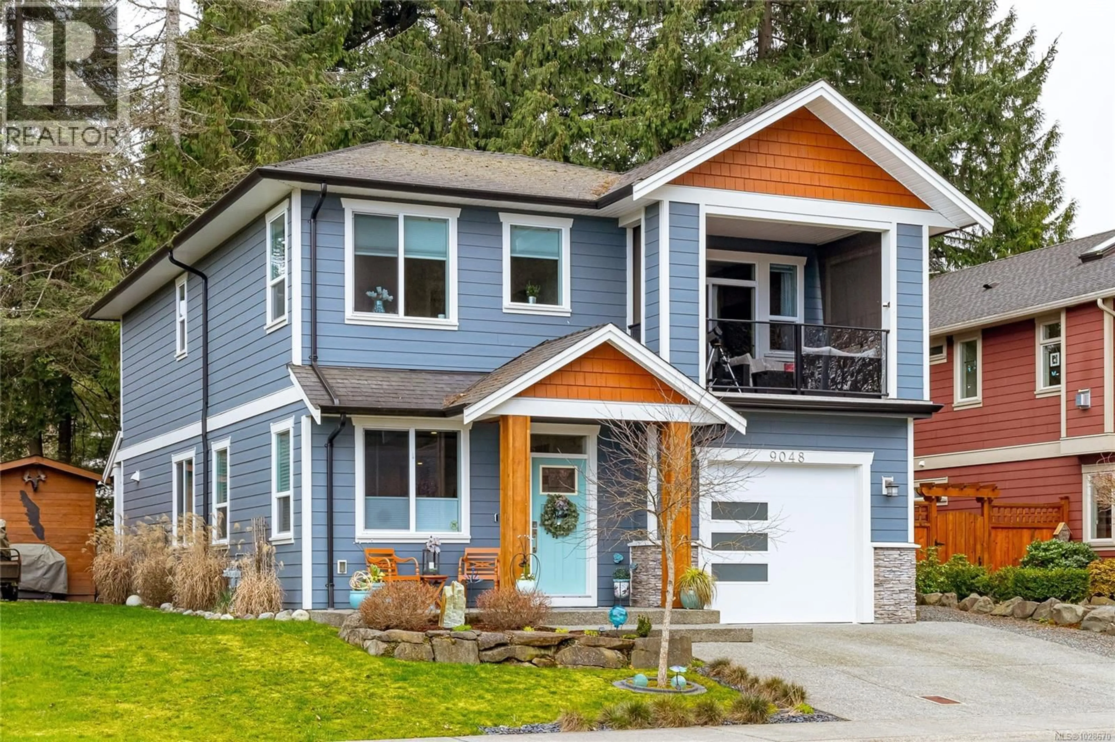 Home with vinyl exterior material, street for 9048 DRIFTWOOD DRIVE, Chemainus British Columbia V0R1K2