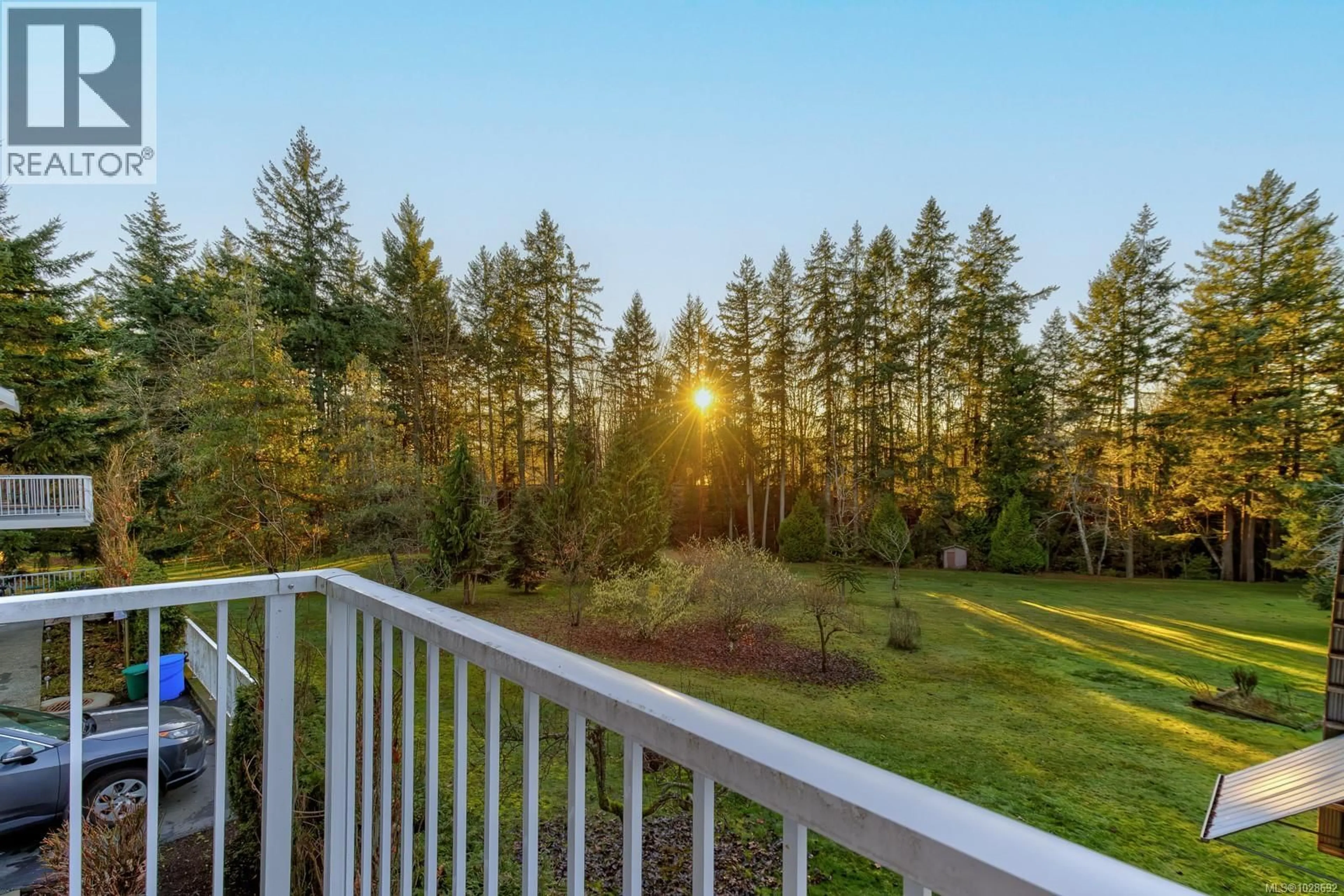 Patio, forest/trees view for 128 - 6057 DOUMONT ROAD, Nanaimo British Columbia V9T0G3