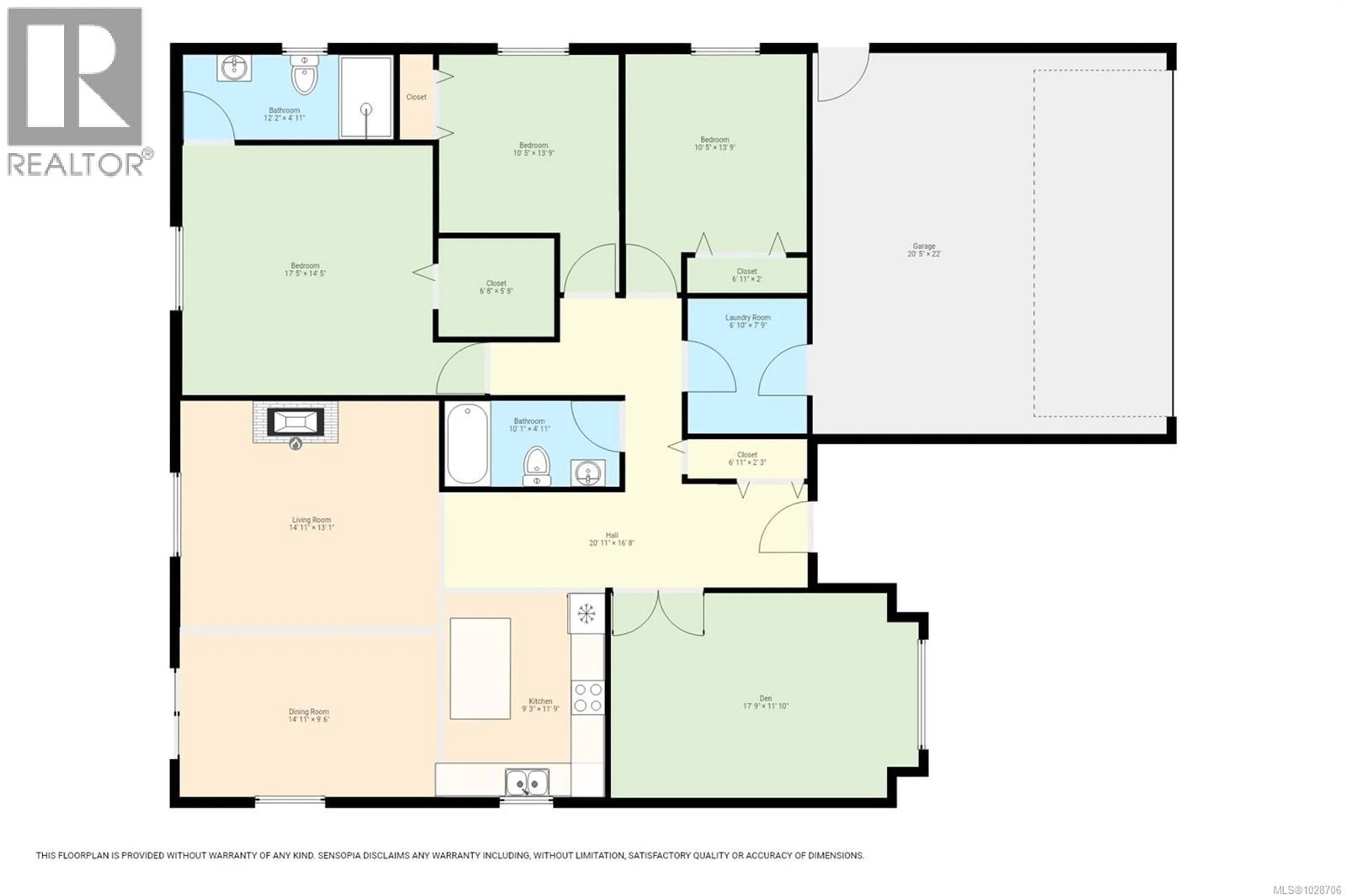 Floor plan for 1037 CORDERO CRESCENT, Campbell River British Columbia V9H0B8