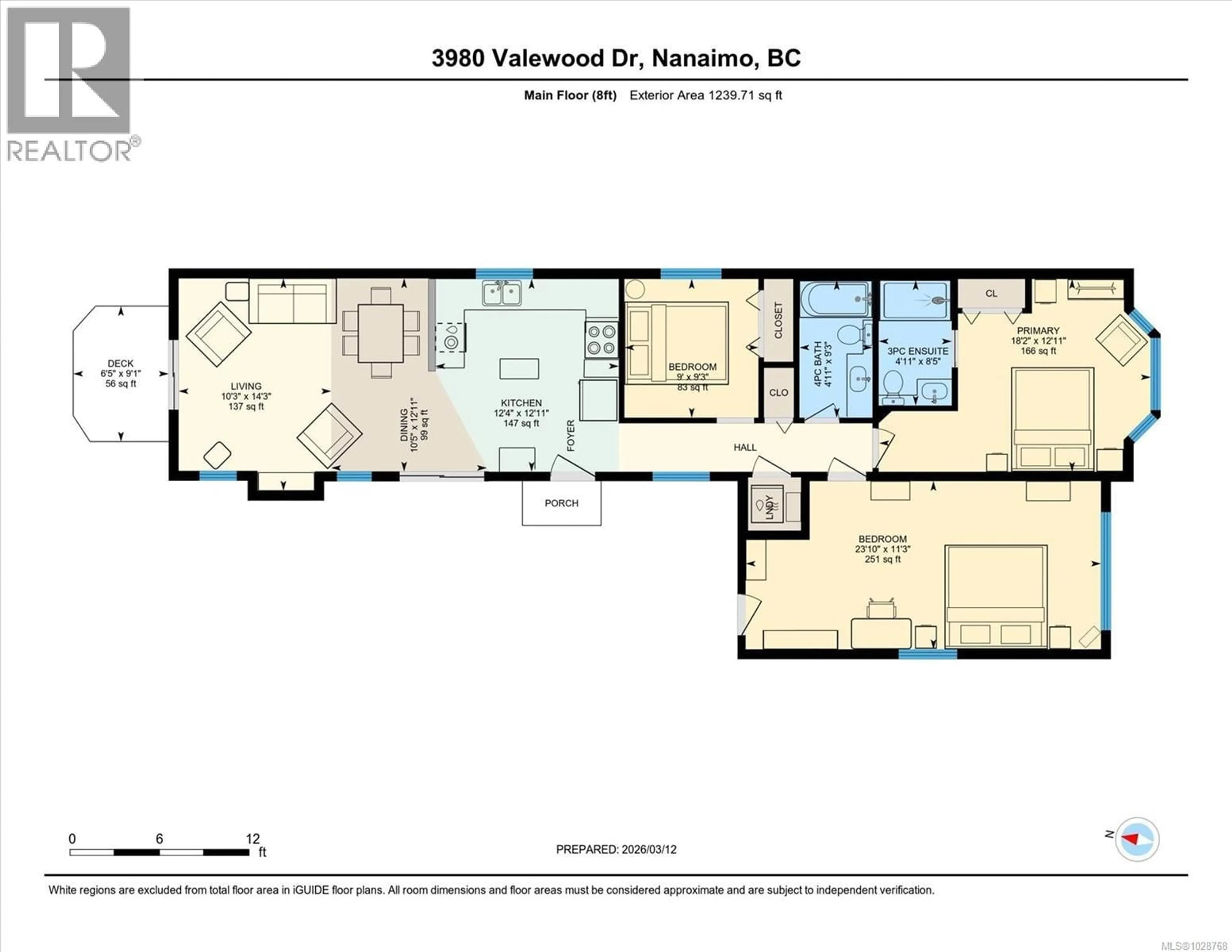 Floor plan for 3980 VALEWOOD DRIVE, Nanaimo British Columbia V9T6B9