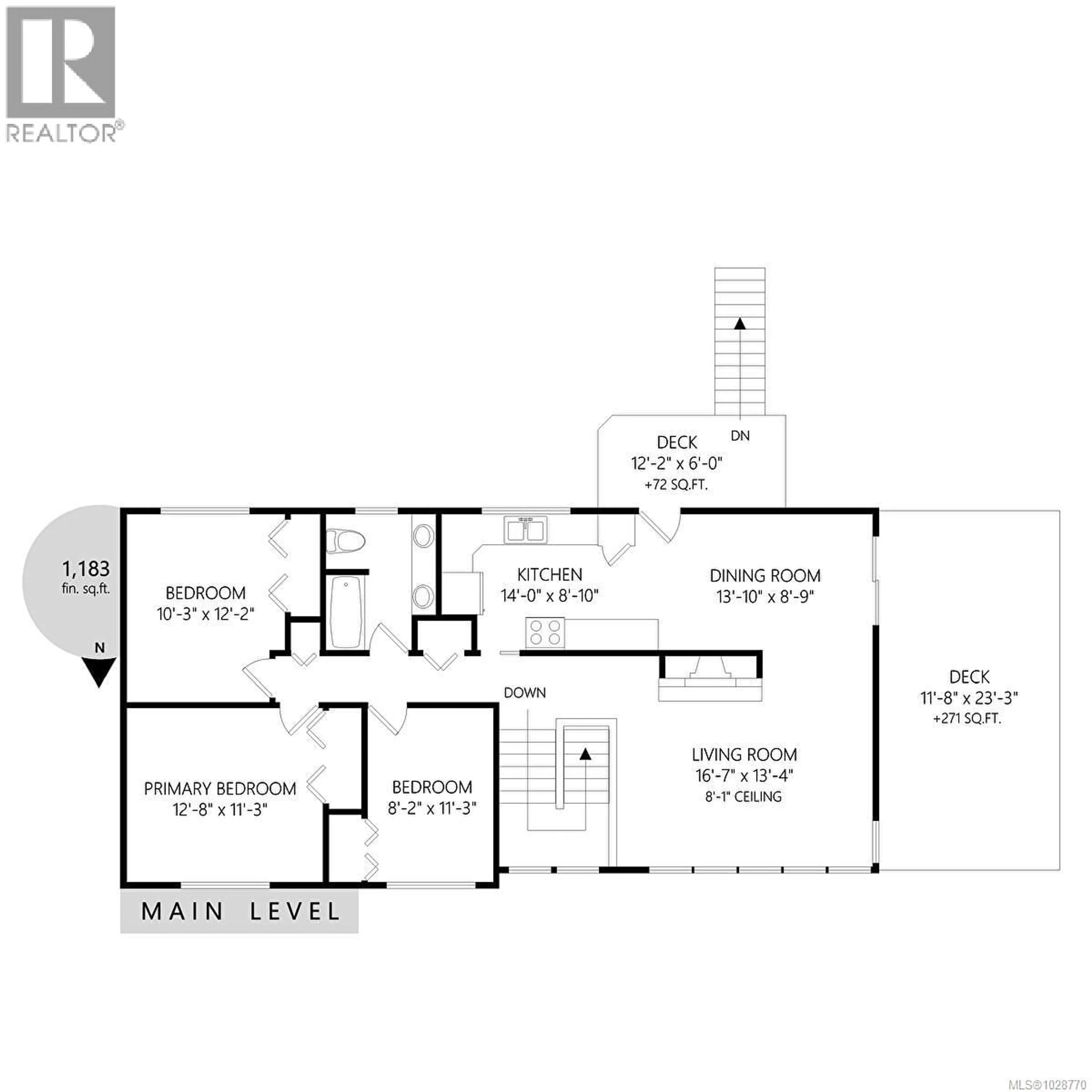 Floor plan for 1476 TATLO ROAD, Crofton British Columbia V9L5W7