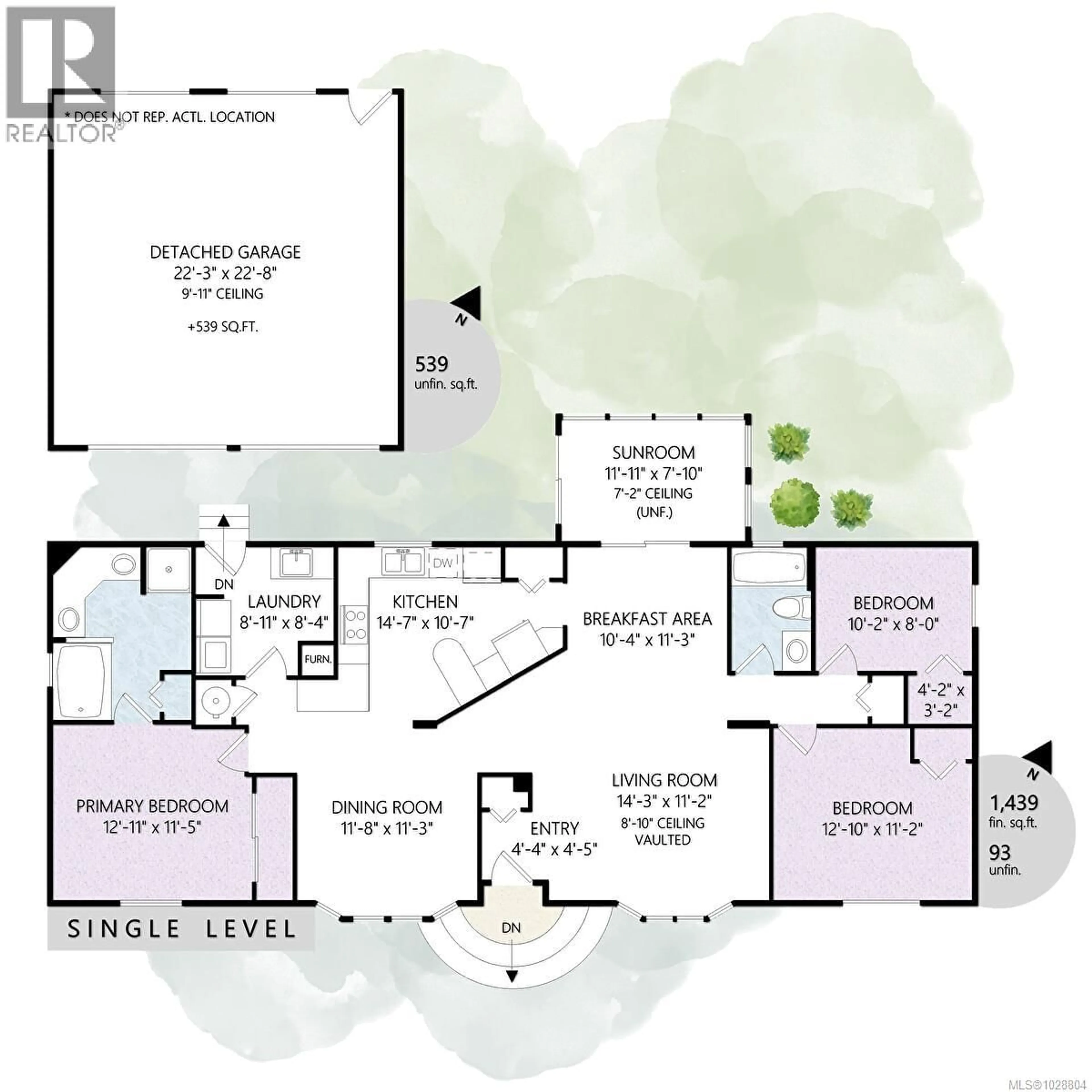 Floor plan for 1459 SUNRISE DRIVE, Parksville British Columbia V9P1X6