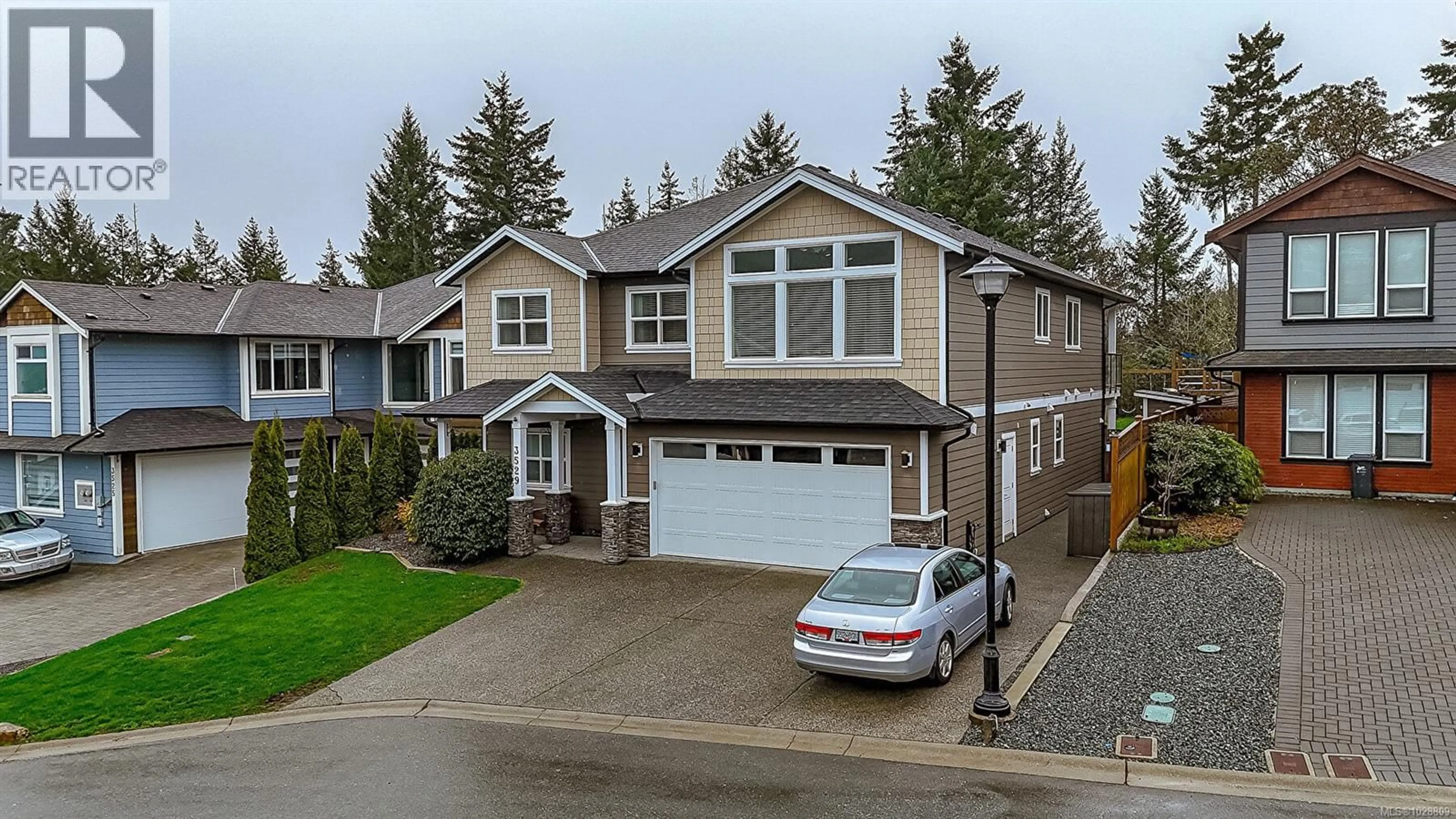 Home with vinyl exterior material, street for 3529 JOY CLOSE, Langford British Columbia V9C0M4