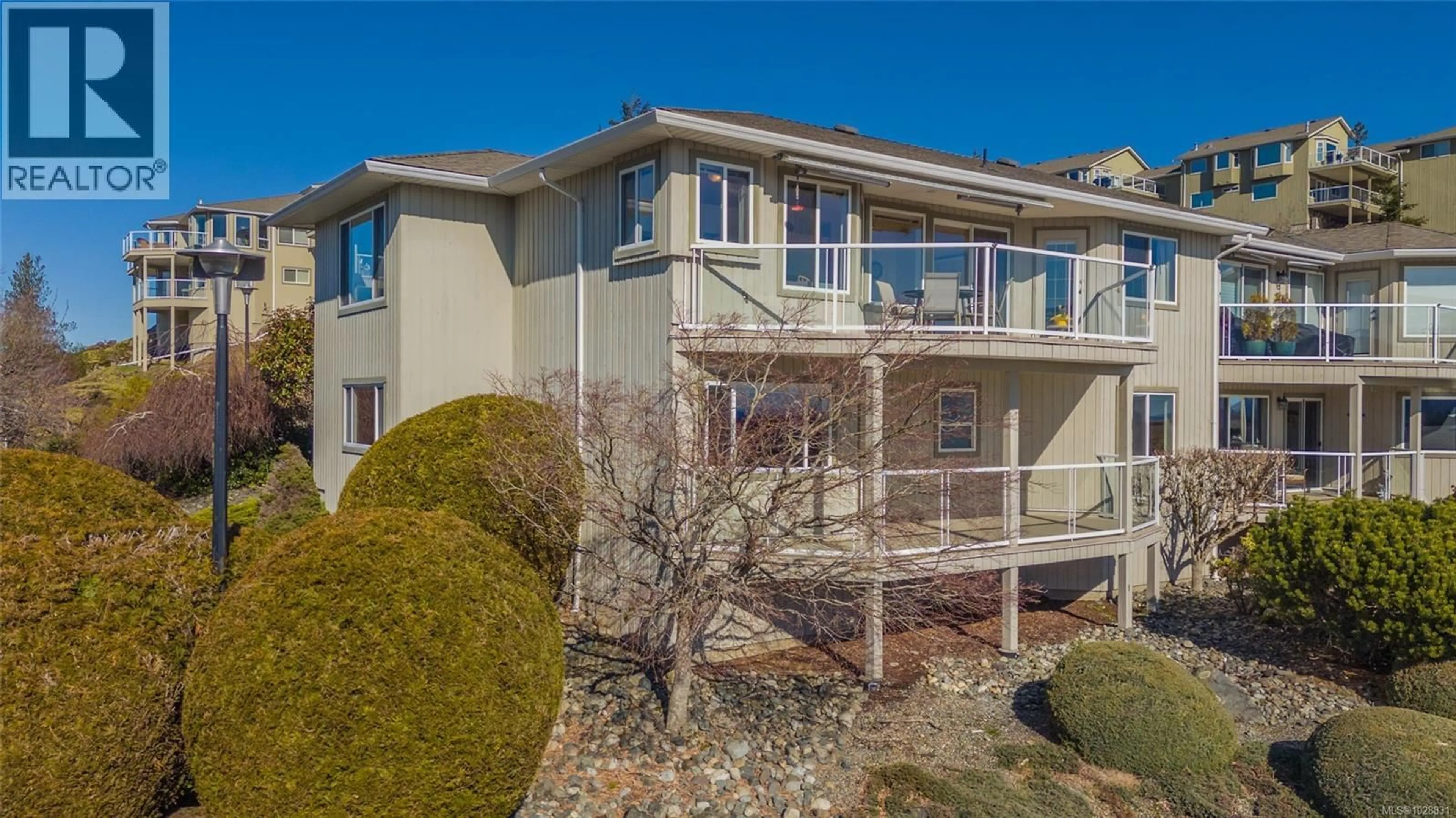 A pic from outside/outdoor area/front of a property/back of a property/a pic from drone, water/lake/river/ocean view for 3385 EDGEWOOD DRIVE, Nanaimo British Columbia V9T5V2