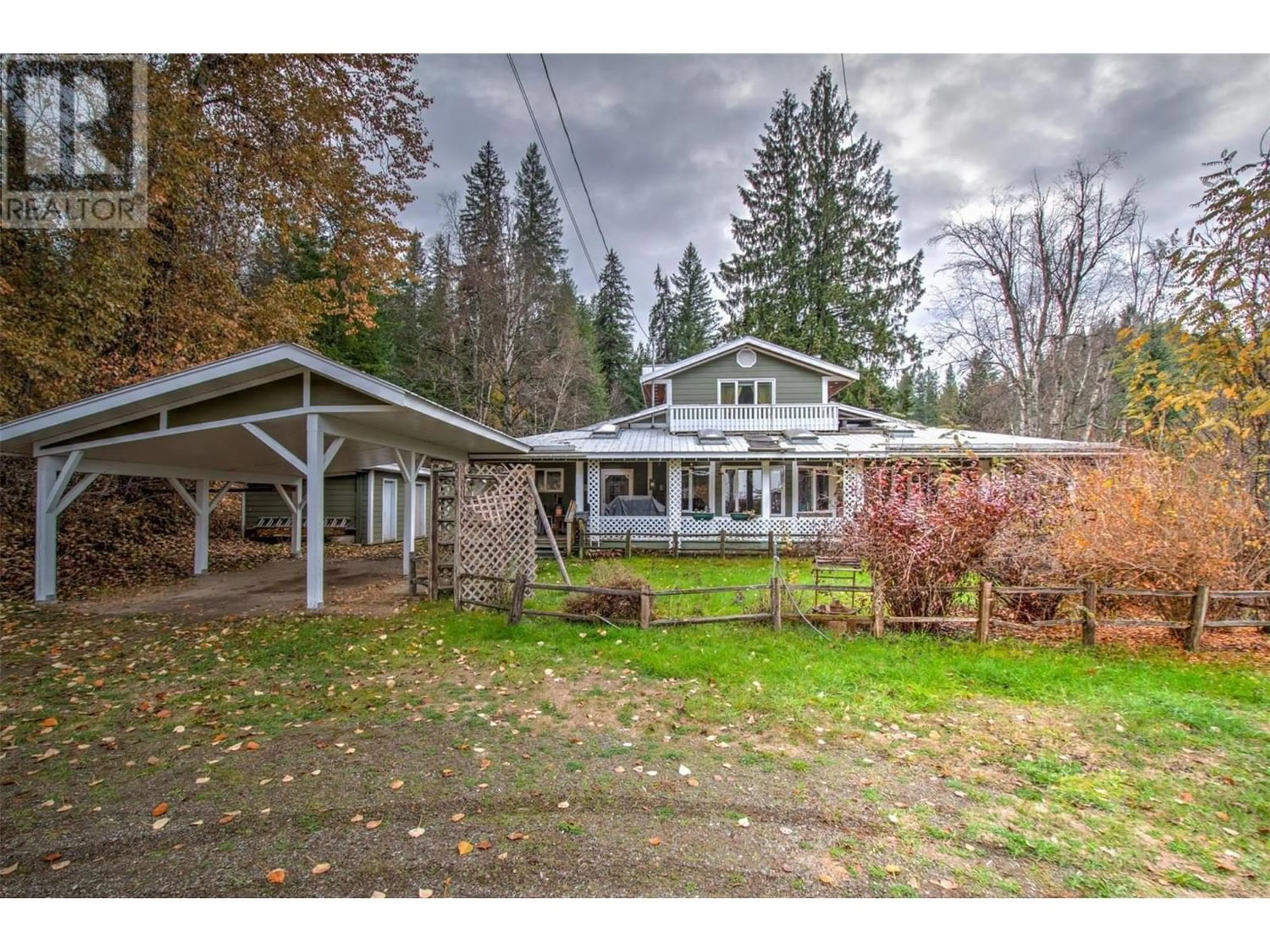 Frontside or backside of a home for 538 North Fork Road, Cherryville British Columbia V0E2G0